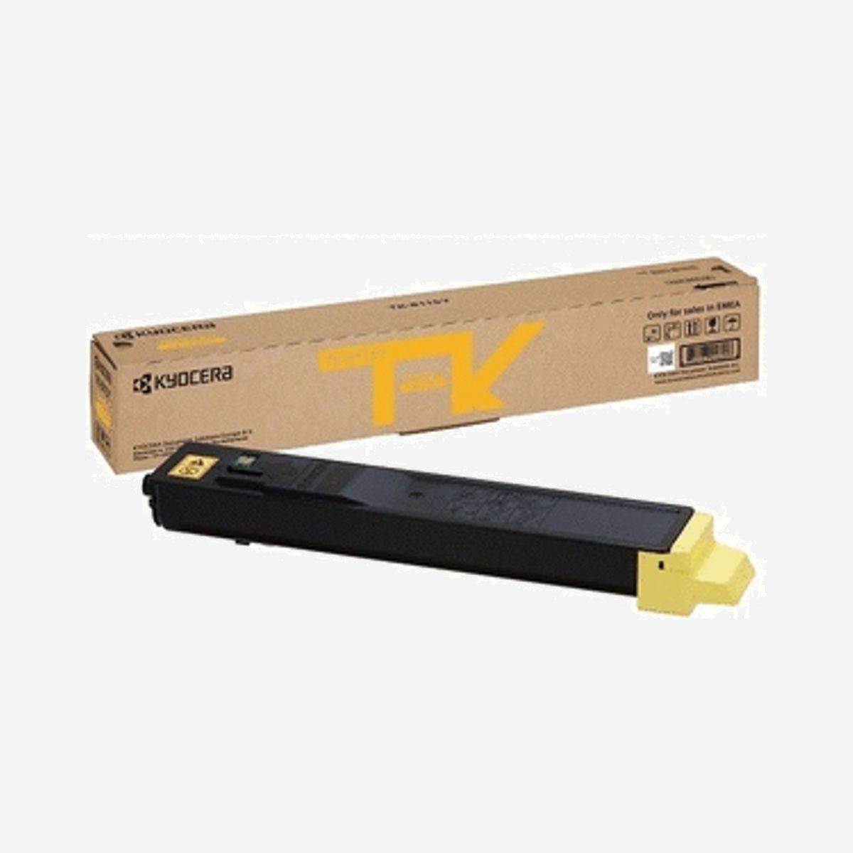 KYOCERA TK-8115Y Cartouche Toner Jaune Original - 1T02P3ANL0 - 6000 pages - ECOSYS M8124cidn/M8130cidn - Technologie Laser - KYOCERA TK-8115Y. Rendement par page de toner de couleur: 6000 pages, Couleurs d'impression: Jaune, Quantité: 1 pièce(s)