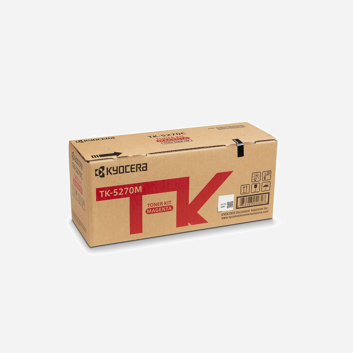 KYOCERA TK-5270M Cartouche Toner Magenta Original - 1T02TVBNL0 - 6000 pages - ECOSYS M6230cidn, M6630cidn, P6230cdn - Impression Laser - KYOCERA TK-5270M. Rendement par page de toner de couleur: 6000 pages, Couleurs d'impression: Magenta, Quantité: 1 pièce(s)
