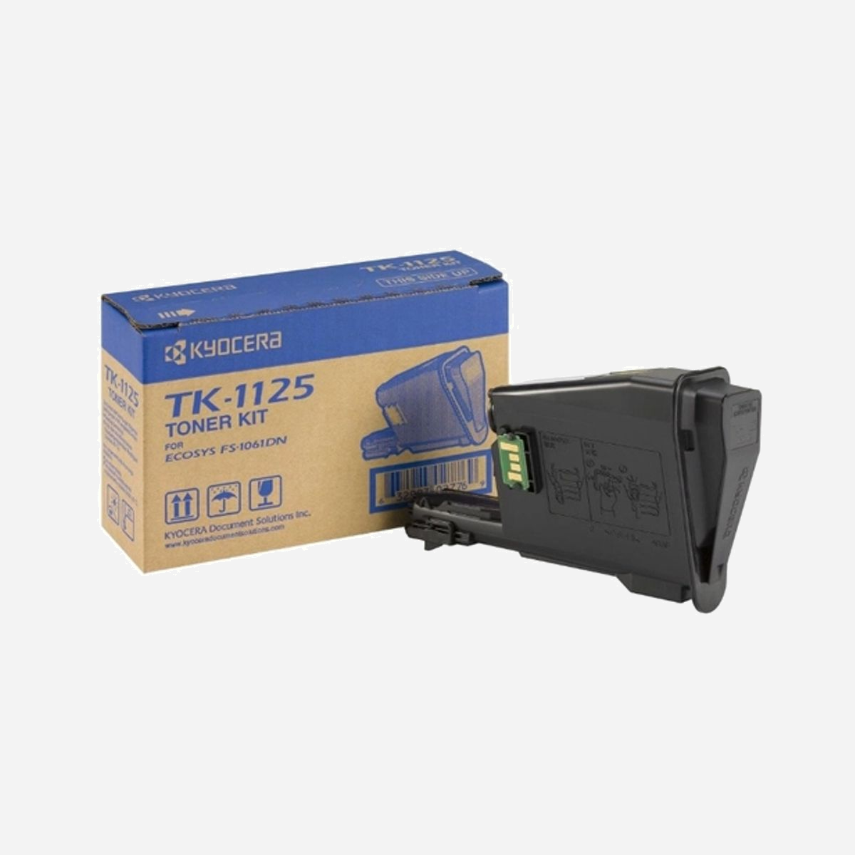 KYOCERA TK-1125 Cartouche Toner Noir Original 1T02M70NL1 - 2100 pages - Compatible FS-1061DN, FS-1325MFP - 1 pièce - KYOCERA TK-1125. Rendement par page de toner noir: 2100 pages, Couleurs d'impression: Noir, Quantité: 1 pièce(s)