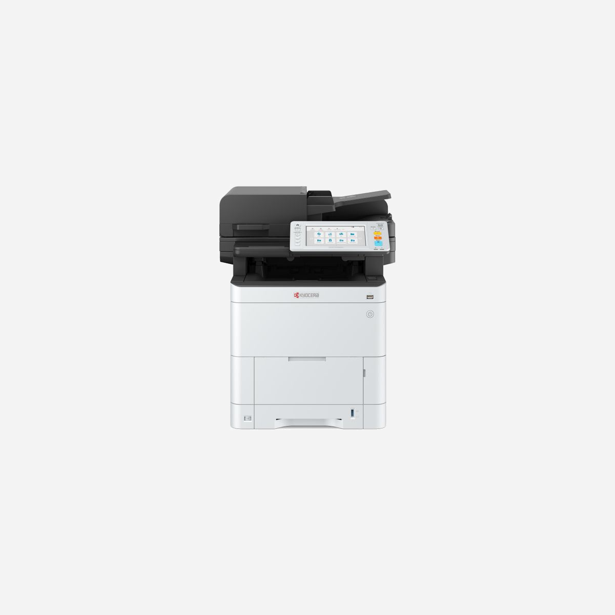 KYOCERA ECOSYS MA4000cifx - Imprimante Laser Couleur A4 1200 DPI, 40 ppm (Noir/Couleur), Recto-Verso, Scan 600 DPI, Fax, 2GB RAM, PCL6, PostScript 3 - KYOCERA ECOSYS MA4000cifx. Technologie d'impression: Laser, Impression: Impression couleur, Résolution maximale: 1200 x 1200 DPI, Vitesse d'impression (couleur, qualité normale, A4/US Letter): 40 ppm. Copier: Copie couleur, Résolution max. des copies: 600 x 600 DPI. Numérisation: Numérisation couleur, Résolution de numérisation optique: 600 x 600 DPI. Télécopier: Télécopie simple. Fonctions recto verso: Copie, Télécopie, Impression, Numérisation. Taille de papier de série A ISO maximum: A4. Impression directe. Couleur du produit: Noir, Blanc