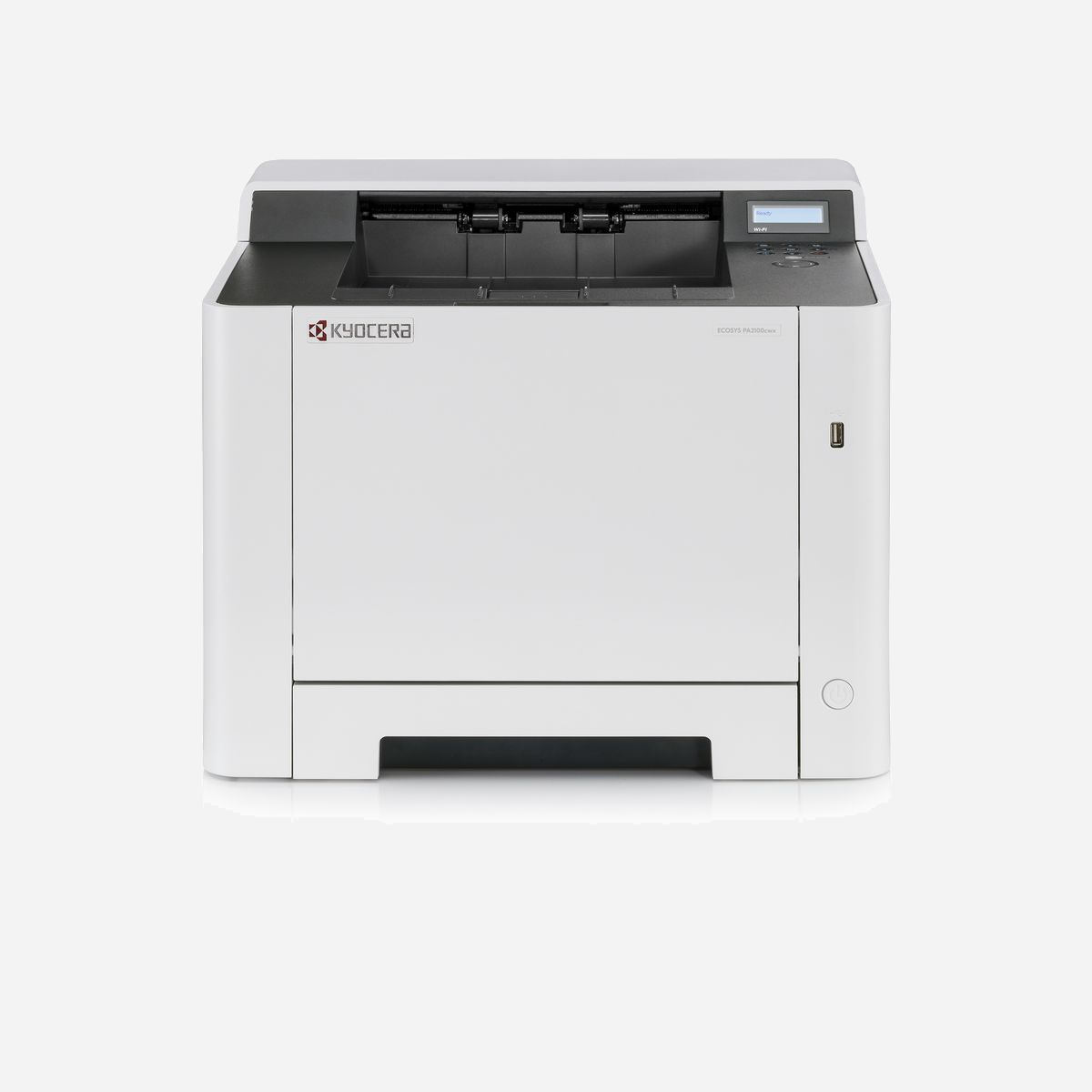 KYOCERA ECOSYS PA2100cwx - Imprimante Laser Couleur A4 - 1200 x 1200 DPI - 21 ppm - Recto/Verso Auto - Ethernet/WiFi - PCL6, PostScript 3, PDF, XPS - Cette imprimante de bureau compacte allie la technologie ECOSYS de KYOCERA à l'innovation pour s'adapter à l'évolution vers des espaces de travail hybrides. Ce modèle est doté de fonctionnalités adaptées au télétravail ainsi que d'une résolution de 1 200dpi afin d'offrir un confort d'utilisation optimal.