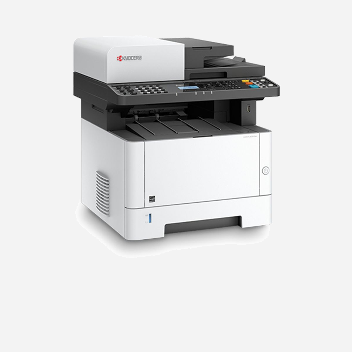 KYOCERA ECOSYS M2635dn - Imprimante Laser Monochrome A4 1200 DPI, 35 ppm, Recto-Verso Auto, Scan Couleur 600 DPI, Fax 33.6K, Ethernet Gigabit, PCL6, PostScript 3 - KYOCERA ECOSYS M2635dn Life Plus. Technologie d'impression: Laser, Impression: Impression mono, Résolution maximale: 1200 x 1200 DPI. Copier: Copie simple, Résolution max. des copies: 600 x 600 DPI. Numérisation: Numérisation couleur, Résolution de numérisation optique: 600 x 600 DPI. Télécopier: Télécopie simple. Fonctions recto verso: Impression. Taille de papier de série A ISO maximum: A4. Impression directe. Couleur du produit: Noir, Blanc