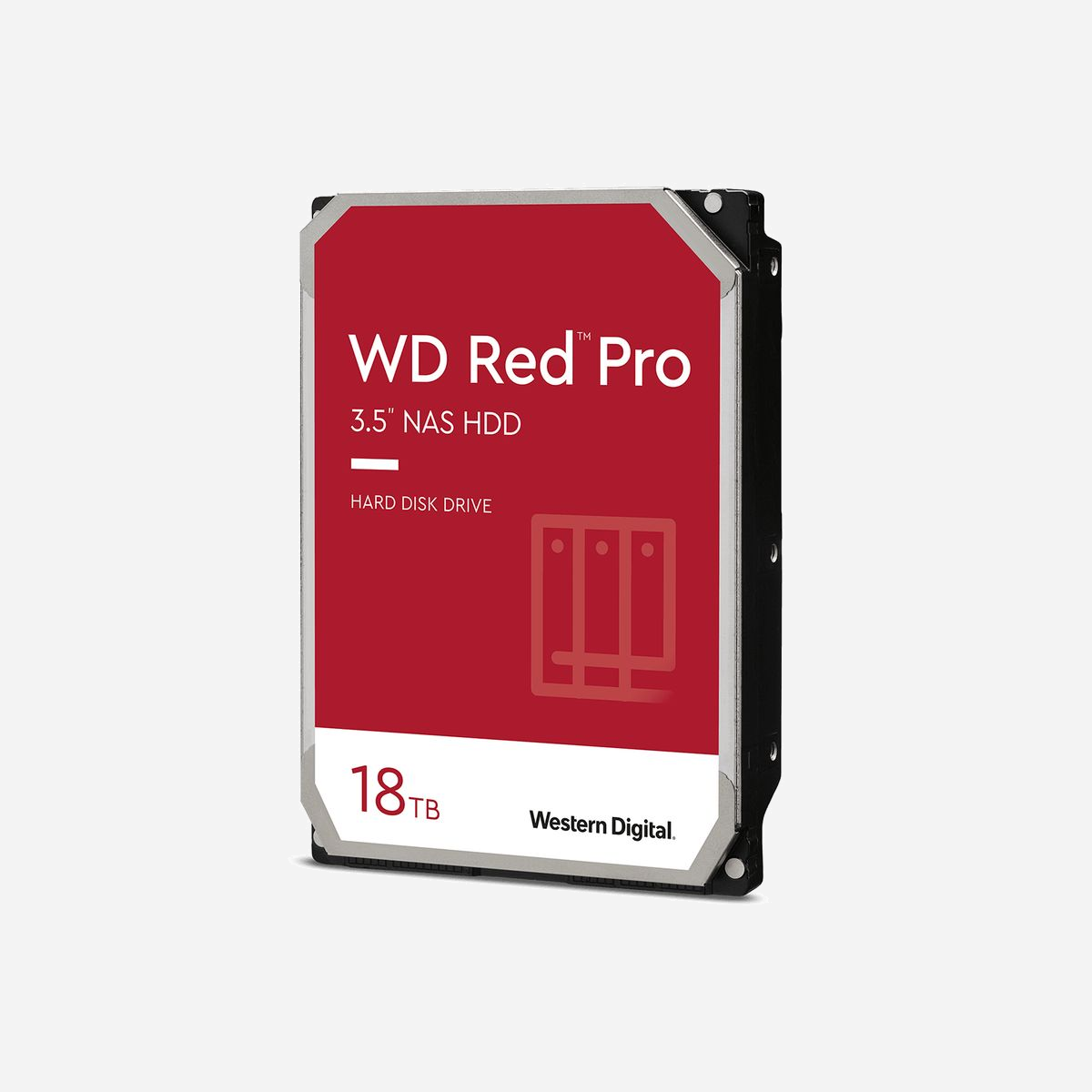 Western Digital Ultrastar Red Pro WD181KFGX : HDD 18 To 7200 RPM, 512 Mo Cache, 3.5" SATA 6 Gbit/s, pour NAS (0-65°C) - Western Digital Ultrastar Red Pro. Capacité disque dur: 18 To, Vitesse de rotation du disque dur: 7200 tr/min, Taille du tampon du lecteur de stockage: 512 Mo, Taille du disque dur: 3.5", Interface: SATA