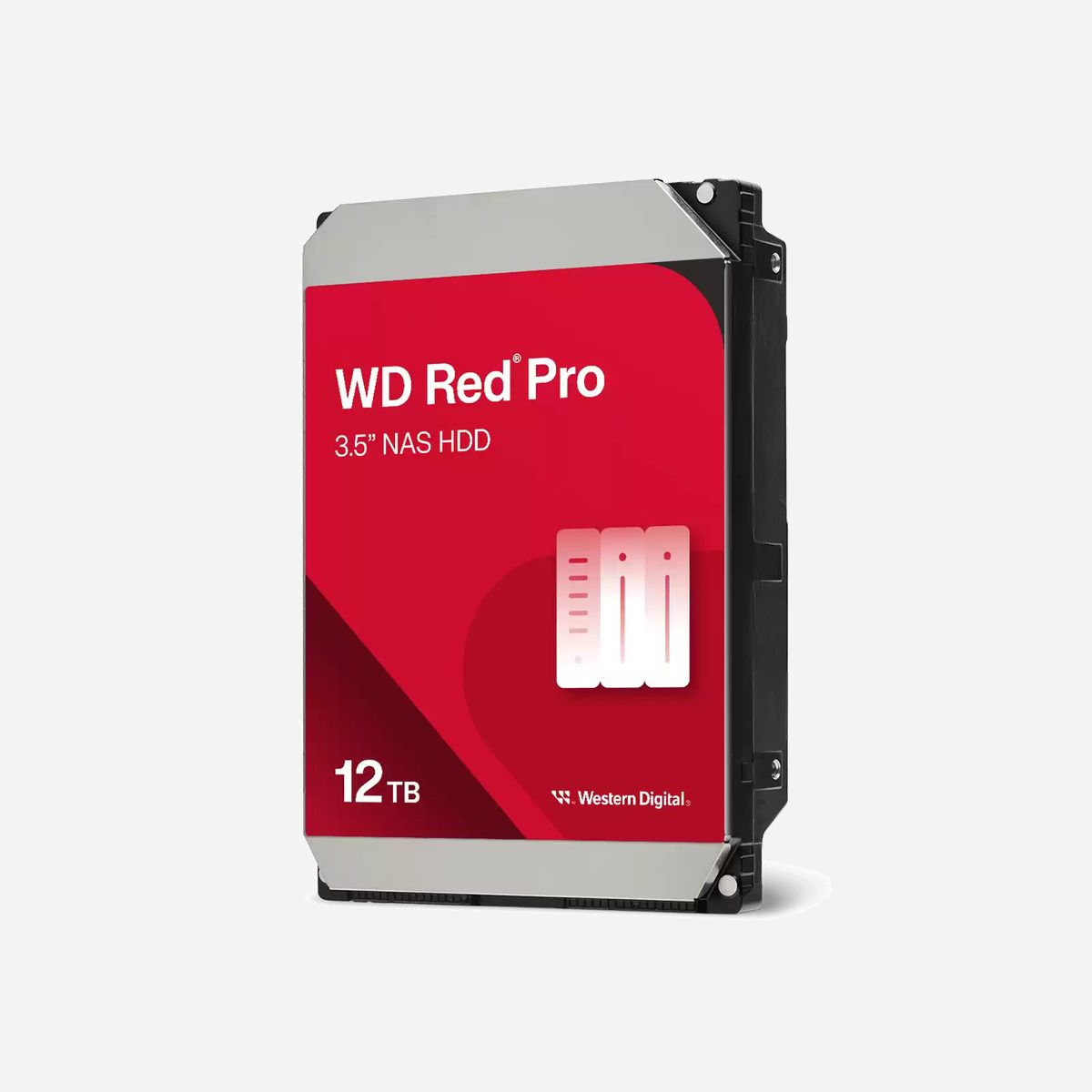 Western Digital WD122KFBX - HDD 12 To 7200 RPM 512 Mo Cache SATA III 3.5" - Transfert 6 Gbit/s, Latence 4.16ms, NAS - 101.6x26.1x147mm - Western Digital WD122KFBX. Capacité disque dur: 12 To, Vitesse de rotation du disque dur: 7200 tr/min, Taille du tampon du lecteur de stockage: 512 Mo, Taille du disque dur: 3.5", Interface: Série ATA III