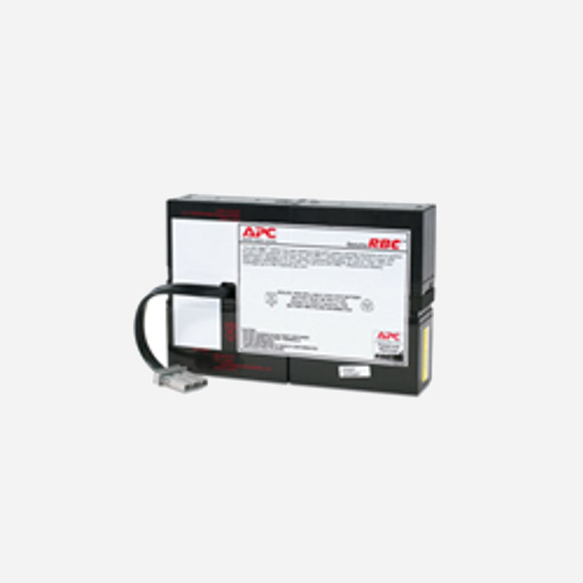 APC RBC59 - Cartouche de Batterie de Rechange #59 (2 Batteries) - 149x64x197mm - 5.33kg - Code SH 85044055 - Empreinte Carbone 19.2kg CO2e - La cartouche de batterie de rechange APC sert à maintenir une alimentation électrique continue et fiable pour divers équipements. L'appareil répond aux normes RoHS.
