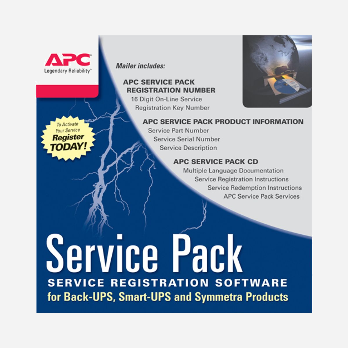 APC Service Pack Extension de Garantie 1 an, Support Technique 24x7, 1 Licence, Dimensions Emballage 315x5x241mm, Poids 110g, Réf: WBEXTWAR1YR-SP-01 - Nos responsables du support technique expérimentés sont prêts à répondre à vos questions 24 heures sur 24, 7 jours sur 7. Vous disposez ainsi d’une sérénité totale, car l’aide dont vous avez besoin est disponible au moment où vous en avez besoin.