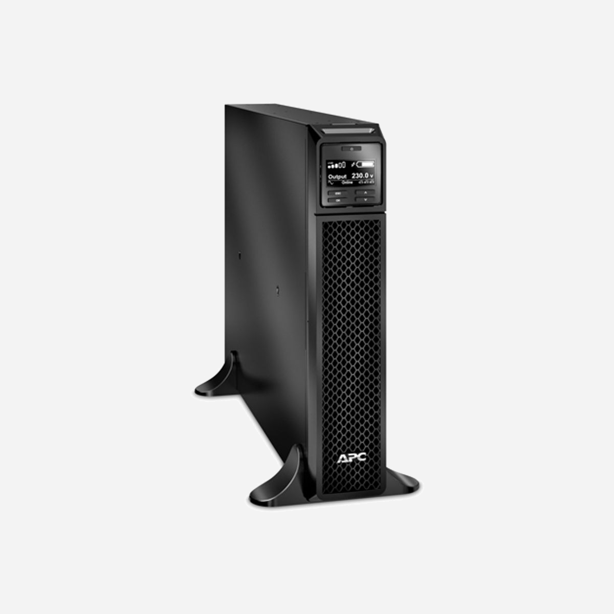APC Smart-UPS SRT2200XLI Onduleur Online 2200VA/1980W 230V Format Rack/Tour Sorties C13/C19 USB SmartSlot avec EPO et LCD - Équipé d'une technologie performante, cet onduleur est conçu pour fournir une alimentation stable et ininterrompue aux équipements critiques industriels. Il peut servir d'alimentation de secours en cas de défaillance électrique. Il est compatible avec une connexion USB et est fourni avec un CD de documentation, un guide d'installation, un CD avec logiciel, un cordon d'alimentation détachable propre au pays, des pieds amovibles, un câble USB et une carte de garantie. Sa technologie avancée garantit un rendement élevé et une protection maximale. L'onduleur est conforme aux normes EN/CEI 62040-1:2019/A11:2021, EN/CEI 62040-2:2006/AC:2006, EN/CEI 62040-2:2018 Il est certifié CE DNV EAC RCM et VDE, garantissant sa conformité aux normes de sécurité les plus élevées.