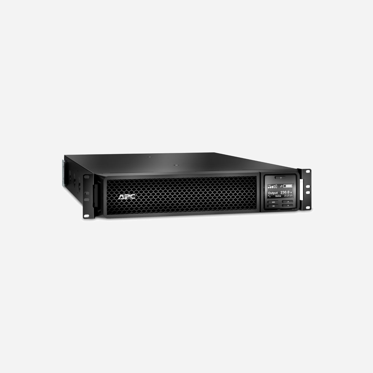 APC Smart-UPS On-Line SRT1500RMXLI : Onduleur 1500VA/1500W, Double Conversion, 6 Prises C13, Montage Rack, USB, Interface Série RJ-45, Autonomie Extensible. - <b>Restez toujours en ligne et évitez la perte de données</b><br>Un APC Smart-UPS On-Line fournit toujours une énergie parfaitement propre à tous les équipements connectés grâce à sa technologie de double conversion. Même une panne de courant n’a aucun effet ici. L'APC Smart-UPS On-Line fournit alors automatiquement une alimentation de secours sans avoir à commuter. Cela évite les pannes indésirables, par exemple d'un PC, d'un serveur, d'un stockage ou d'un commutateur. Avec le logiciel Powershute inclus, vous pouvez même éteindre automatiquement et de manière contrôlée le matériel informatique critique. Cela évite la perte de données, les temps d’arrêt et les dommages physiques au matériel.<br><br><b>Prolonger la durée d'exécution</b><br>Vous pouvez facilement augmenter le nombre de minutes pendant lesquelles l'APC SRT1500RMXLI peut fournir une alimentation de secours de manière indépendante en connectant des packs de batteries externes (SRT48RMBP). Une durée d'exécution de plusieurs heures est même possible.<br><br><b>Disponibilité</b><br>Le Smart-UPS On-Line dispose d'un bypass interne et utilise la double conversion, maximisant ainsi la disponibilité et la durée de vie du matériel connecté. Cela rend également l'onduleur compatible avec un générateur de secours. Le Sur-<br>La technologie de double conversion de ligne fournit une alimentation propre et ininterrompue aux équipements protégés, même lorsque l'alimentation du générateur est utilisée.<br><br><b>Sécurité</b><br>De plus, un Smart-UPS On-Line protège les appareils connectés contre les pics de tension causés, entre autres, par la foudre. Cette alimentation de secours APC est idéale pour une utilisation commerciale.<br><br><b>Facilité d'utilisation</b><br>L'APC Smart-UPS SRT est facile à utiliser grâce à un écran LCD graphique inclinable et des boutons physiques. Cela permet de paramétrer et de lire les fonctionnalités de base. Comme la couleur d’arrière-plan de l’écran change en fonction du type d’avertissement, la gravité de la situation peut être rapidement évaluée visuellement.<br><br><b>Carte de gestion du réseau</b><br>Si vous connectez l'onduleur directement à votre réseau via la carte de gestion réseau APC en option (AP9640/AP9641), il peut être facilement géré à distance via SNMP ou notre logiciel de gestion à distance Ecostruxure IT Expert (SFTWES1-DIGI). Vous pouvez également envoyer automatiquement un signal d’arrêt via le réseau à plusieurs serveurs physiques et/ou virtuels. Au moyen de Le logiciel d'arrêt du réseau APC PowerChute appartenant à la carte réseau peut même différencier le moment d'arrêt et l'ordre dans lequel cela se produit.<br><br><b>Prolonger la durée de vie</b><br>La cartouche de batterie interne (APCRBC155) est simple, sûre et remplaçable par l'utilisateur. Ceci sans avoir à éteindre l'APC SRT1500RMXLI ou l'équipement connecté. De cette façon, vous pouvez prolonger facilement et à moindre coût la durée de vie de l'APC Smart-UPS et votre équipement restera toujours en ligne.<br><br><b>Extension de garantie</b><br>Le SRT1500RMXLI bénéficie d'une garantie d'usine de 3 ans, à l'exception de la cartouche de batterie, qui bénéficie d'une garantie d'usine de 2 ans. Les deux sont prolongés de 3 ans à 6 et 5 ans respectivement avec le service pack APC (WBEXTWAR3YR-SP-02).<br><br><b>Groupes de prises commutées : redémarrage à distance et démarrage progressif</b><br>Les groupes de sorties commutées permettent de configurer une mise sous tension phasée/différée par groupe de sorties UPS. Cela réduit la charge de pointe sur l'onduleur et la rapproche de la charge constante, ce qui peut limiter le surdimensionnement de l'onduleur.<br><br>Il est également possible de réinitialiser un groupe de plusieurs sorties UPS et les équipements qui y sont connectés. Si une carte réseau (ap9640) est utilisée en combinaison avec Ecostruxure IT Expert (SFTWES1-DIGI), cela peut même être fait à distance.<br><br>Vous pouvez également désactiver les charges non critiques ; Comment prolonger la durée de fonctionnement des équipements critiques.<br><br><b>Inclus dans la boîte</b><br>1x SRT1500RMXLI<br>1x câble USB<br>2x cordons d'alimentation C13 vers C14 2 m<br>1x CD de logiciel avec Powershute Serial Edition<br>1x CD de documentation<br>1x Matériel de montage en rack<br>2x supports de montage en rack<br>2x Rails de support pour installation en rack<br><br><br>Équipé d'une technologie performante, cet onduleur est conçu pour fournir une alimentation stable et ininterrompue aux équipements critiques industriels. Il peut servir d'alimentation de secours en cas de défaillance électrique. Il est compatible avec une connexion USB et est fourni avec un CD de documentation, un guide d'installation, du matériel de montage en rack, des supports de montage en rack, des rails de support de montage en rack, un CD avec logiciel, un câble de communication, un câble USB et une carte de garantie. Sa technologie avancée garantit un rendement élevé et une protection maximale. L'onduleur est conforme aux normes EN/CEI 62040-1:2019/A11:2021, EN/CEI 62040-2:2006/AC:2006, EN/CEI 62040-2:2018. Il est certifié CE et EAC, garantissant sa conformité aux normes de sécurité les plus élevées.