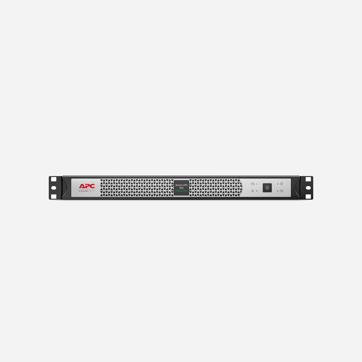 APC Smart-UPS Li-Ion SCL500RMI1UC 500VA / 400W, 4x C13, Montage Rack 1U/Tour/Mur, 230V, Batterie Lithium-Ion, SmartConnect, Profondeur Réduite - <b>Restez toujours en ligne et évitez la perte de données</b><br>En cas de panne de courant, un onduleur APC Smart-UPS fournit immédiatement une alimentation de secours à tous les équipements connectés. Comme un onduleur APC le fait automatiquement, vous évitez toute panne indésirable, par exemple d'un PC, d'un serveur ou d'un commutateur. Avec le logiciel gratuit APC PowerChute, vous pouvez même faire en sorte que le matériel informatique critique s'arrête automatiquement et de manière contrôlée lorsque la batterie de l'onduleur est faible. De cette façon, vous évitez la perte de données, les temps d’arrêt et les dommages physiques au matériel.<br><br><b>Sécurité</b><br>De plus, un Smart-UPS protège les appareils connectés contre les pics de tension causés, entre autres, par la foudre. Cette alimentation de secours APC est idéale pour une utilisation en entreprise (petite).<br><br><b>Lithium-Ion</b><br>L'APC SCL500RMI1UC utilise des batteries Li-Ion, ce qui offre des avantages uniques :<br><br>- Durée de vie plus longue. Une batterie Li-Ion peut durer jusqu'à 10 ans, ce qui rend l'onduleur véritablement sans entretien.<br>- Peut supporter plus de 10 fois plus de cycles de charge qu'une batterie plomb-acide (VRLA).<br>- Plus petit et plus léger. Les batteries Li-Ion sont plus petites et pèsent environ 65 % de moins que les batteries VRLA, ce qui permet d'économiser de l'espace et de simplifier l'installation.<br>- Meilleures performances de la batterie que le VRLA à des températures ambiantes supérieures à 25° C. Avec le VRLA, cela a un coût important sur la durée de vie de la batterie (diminution de plus de 5 % par degré d'augmentation).<br>- Garantie constructeur de 5 ans. Garantie standard longue durée sur l'onduleur, y compris la batterie.<br>- Éliminer le coût du remplacement provisoire de la batterie ; main d'oeuvre, matériaux, expédition et recyclage.<br>- TCO réduit : les avantages ci-dessus réduisent les coûts totaux sur l'ensemble du cycle de vie de l'onduleur jusqu'à 47 % (par rapport à un onduleur avec batterie VRLA).<br>- Une charge plus rapide signifie une protection complète à nouveau plus tôt.<br>- Parfait pour les espaces restreints, la profondeur limitée de l'onduleur permet de l'intégrer facilement dans les étagères murales et les petites armoires.<br><br><b>SmartConnect</b><br>Surveillance UPS à distance prête à l'emploi, gratuite pendant une période d'essai de 6 mois. Grâce au port Ethernet SmartConnect, vous pouvez facilement connecter le Smart-UPS à votre réseau et le surveiller à distance via le portail Web sécurisé basé sur le cloud APC SmartConnect*. De plus, l'onduleur peut toujours être surveillé via ce port via EcoStruxure IT Expert (SFTWES1-DIGI).<br><br>* Étendez l'accès à SmartConnect via les licences suivantes :<br>Forfait standard d'un an : ERWPMON1-1Y-DIGI<br>Plan standard de 3 ans : ERWPMON1-3Y-DIGI<br><br>Plan avancé d'un an : ERWPLUS1-1Y-DIGI<br>Plan avancé de 3 ans : ERWPLUS1-3Y-DIGI<br><br><b>PowerChute</b><br>En connectant l'onduleur à un maximum d'un serveur via un câble USB, il peut lui fournir automatiquement un signal d'arrêt lors d'une panne de courant prolongée et ainsi éviter un arrêt brutal. Ce moment précis peut être défini via le logiciel gratuit APC PowerChute Business Edition.<br><br><b>Autonomie de la batterie</b><br>Vous pouvez facilement lire la durée de vie prévue de la batterie dans le graphique d'autonomie, que vous pouvez trouver entre les images du produit. Cela permet de voir facilement combien de temps l’onduleur fournira une alimentation de secours à une charge spécifique.<br><br><b>Convertible en rack/tour/mur</b><br>L'APC Smart-UPS SCL est convertible en rack/tour/mural. Cela signifie que les pieds et les supports de montage du porte-bagages avant sont inclus. Cela signifie que vous pouvez monter l'onduleur horizontalement dans un rack(1U), mais également verticalement, c'est-à-dire à la verticale. Cet onduleur est également adapté au montage mural. Les supports de montage mural facilitent le montage de l'onduleur au mur, par exemple dans l'armoire du compteur.<br><br><br>Fiable et performant, cet onduleur fournit une alimentation électrique stable et régulée afin de protéger les équipements sensibles tels les serveurs, réseaux informatiques ou systèmes de données contre les surtensions. L'onduleur possède une connexion d'entrée CEI 60320 C14, 3 connexions de sortie CEI 60320 C13 et une connexion de sortie contre les surtensIons. L'onduleur peut être installé dans un rack à l'aide des rails de montage inclus ou être fixé sur une surface plane et stable (sol ou mur) loin des éventuelles sources de chaleur. Il est livré avec son câble d'alimentation ainsi qu'un câble USB, les rails de montage en rack et son guide de démarrage pour faciliter son installation et optimiser sa configuration. L'onduleur est également doté d'un écran lumineux avec indicateurs de fonctionnement : mode batterie, batterie à remplacer ou câblage défectueux ainsi que d'une alarme sonore. Sa technologie SmartConnect permet de surveiller à distance l'état de l'onduleur ainsi que la capacité de sa batterie via une connexion Internet sécurisée. En cas de coupure de courant ou de perturbations électriques telles que les surtensions, les pics de tension et les fluctuations, il prend le relais pour fournir une alimentation de secours sécurisée. Grâce à sa haute performance, l'onduleur dispose d'une autonomie suffisante pour permette à l'utilisateur de sauvegarder les données et d'éteindre les équipements afin de les préserver des dommages liés à un dysfonctionnement électrique. Ce disposititif répond aux certifications C-Tick CE EAC RCM et aux exigences des normes EN/CEI 62040-1:2019/A11:2021, EN/CEI 62040-2:2006/AC:2006, EN/CEI 62040-2:2018.