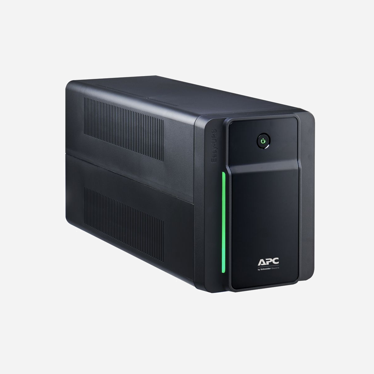 APC Easy UPS BVX1200LI : Onduleur Line-Interactive 1200VA/650W, Tension 230V, 6 Prises IEC, AVR, Protection 273 Joules, Temps de Transfert 4ms - Conçu pour basculer automatiquement sur la batterie de secours, l’onduleur fournit une alimentation électrique sans interruption en cas de panne de courant. Grâce à sa batterie de secours, il régule et maintient une tension de sortie stable afin de protéger efficacement les équipements électroniques contre les fluctuations de tension et les coupures intempestives. Ce dispositif fonctionne avec une tension d’entrée de 230V, dispose d’une puissance nominale de 1200VA/650W. Il est capable d'absorber les surtensions jusqu'à 273 joules. Le pack est fourni avec une batterie au plomb étanche, son câble d'installation et un guide de démarrage pour garantir une bonne mise en marche de l'appareil. Il dispose également de prises de courant protégées contre les surtensions, offrant une sécurité supplémentaire en cas de défaillance électrique ou de pics de tension. L’onduleur est compatible avec une large gamme d’équipements tels que les ordinateurs de bureau, serveurs, routeurs, modems, systèmes de vidéosurveillance ou dispositifs de télécommunication. L’autonomie de sa batterie permet d’éteindre les équipements en toute sécurité en cas de panne prolongée et de sauvegarder en toute fiabilité les données. Facile à installer, il est également simple à utiliser grâce à son interface de communication et à son voyant d’affichage permettant de surveiller l’état de l’onduleur et de la batterie. L'onduleur répond à la certification RoHS, CE CB et répond aux exigences des normes EN/CEI 62040-1:2019/A11:2021, EN/CEI 62040-2:2006/AC:2006, EN/CEI 62040-2:2018.