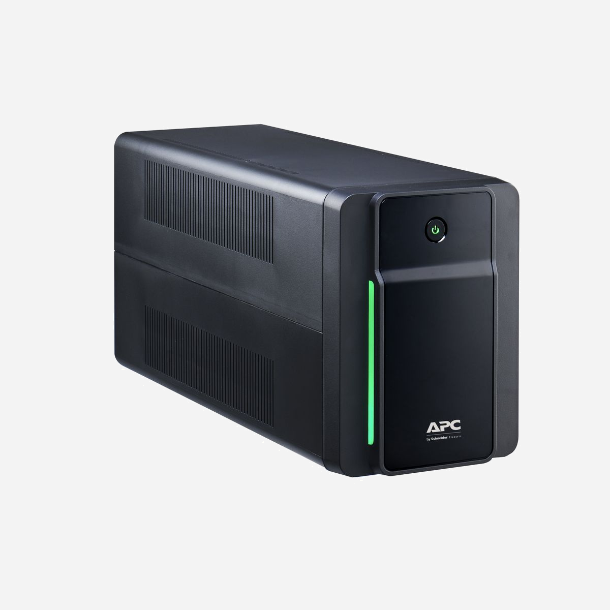 APC BackUPS BX1200MI-GR : Onduleur Line-Interactive 1200VA/650W, 230V, Prises Schuko, AVR, Protection Surtension 273J, USB, RJ45, Autonomie 1-5min - Conçu pour basculer automatiquement sur la batterie de secours, l’onduleur fournit une alimentation électrique sans interruption en cas de panne de courant. Grâce à sa batterie de secours, il régule et maintient une tension de sortie stable afin de protéger efficacement les équipements électroniques contre les fluctuations de tension et les coupures intempestives. Ce dispositif fonctionne avec une tension d’entrée de 230V, dispose d’une puissance nominale de 1200VA/650W. Il est capable d'absorber les surtensions jusqu'à 273 joules. Le pack est fourni avec une batterie au plomb étanche, son câble d'installation et un guide de démarrage pour garantir une bonne mise en marche de l'appareil. Il dispose également de prises de courant protégées contre les surtensions, offrant une sécurité supplémentaire en cas de défaillance électrique ou de pics de tension. L’onduleur est compatible avec une large gamme d’équipements tels que les ordinateurs de bureau, serveurs, routeurs, modems, systèmes de vidéosurveillance ou dispositifs de télécommunication. L’autonomie de sa batterie permet d’éteindre les équipements en toute sécurité en cas de panne prolongée et de sauvegarder en toute fiabilité les données. Facile à installer, il est également simple à utiliser grâce à son interface de communication et à son voyant d’affichage permettant de surveiller l’état de l’onduleur et de la batterie. L'onduleur répond à la certification RoHS , CE CB EAC et répond aux exigences des normes EN/CEI 62040-1:2019/A11:2021, EN/CEI 62040-2:2006/AC:2006, EN/CEI 62040-2:2018.