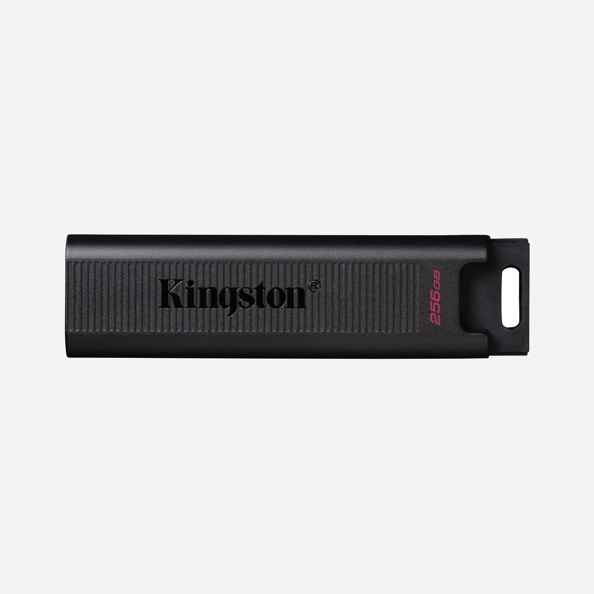 Kingston Technology DataTraveler Max 256GB USB 3.2 Gen 2 Type-C, Lecture 1000 Mo/s, Écriture 900 Mo/s, Compatible Windows/macOS/Linux/Chrome OS - Kingston’s DataTraveler® Max les clés USB de la gamme s'appuient sur la dernière norme USB 3.2 Gen 2 pour offrir des vitesses de lecture/écriture record jusqu'à 1 000/900 Mo/s**. Conçu pour être portable et pratique, le boîtier strié unique protège le connecteur lorsqu'il n'est pas utilisé et se déplace facilement d'un seul geste. Disponible en connexions USB Type-C®* et Type-A pour prendre en charge les ordinateurs portables et de bureau nouvelle génération et traditionnels. La série DT Max garantit des performances premium et propose des capacités supérieures pouvant atteindre 1 To***. Elle constitue la solution idéale pour le transfert et le stockage de fichiers numériques volumineux comme des photos HD, des vidéos 4K/8K, de la musique, etc.<br><br><b>Norme USB 3.2 Gen 2 la plus récente</b><br>Déplacez vos fichiers en un clin d’œil grâce aux vitesses incroyables pouvant atteindre 1 000 Mo/s en lecture et 900 Mo/s en écriture**. <br><br><b>Stockage sans compromis</b><br>Disponible dans des capacités comprises entre 256 Go et 1 To*** pour emmener votre bibliothèque numérique partout avec vous.<br><br><b>Double option pour la connectivité</b><br>Variétés de connecteurs USB Type-C® et Type-A pour prendre en charge les ordinateurs portables ou de bureau nouvelle génération et traditionnels pour des transferts de fichiers transparents.<br><br><b>Design unique</b><br>Capuchon coulissant pratique d'une seule main, indicateur d’état LED et anneau pour porte-clés.