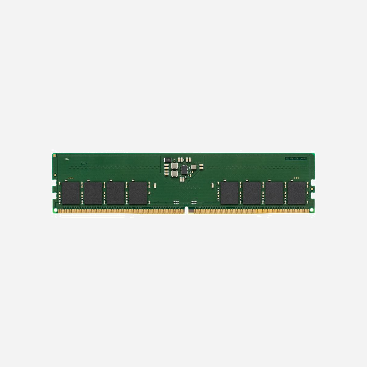 Kingston Technology KCP556US8-16 : Module mémoire 16Go DDR5 5600MHz DIMM 288-pin, 1x16Go, CAS 46, 1.1V Unbuffered pour PC - Kingston Technology KCP556US8-16. composant pour: PC, Mémoire interne: 16 Go, Disposition de la mémoire (modules x dimensions): 1 x 16 Go, Type de mémoire interne: DDR5, Fréquence de la mémoire: 5600 MHz, Support de mémoire: 288-pin DIMM, Latence CAS: 46