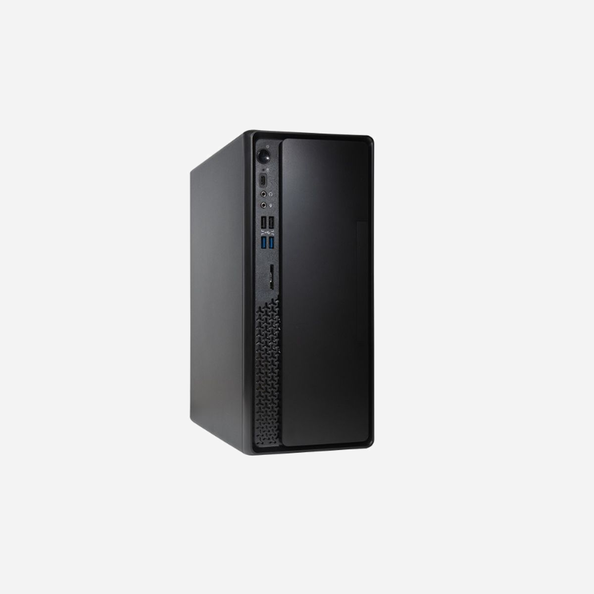 Chieftec BS-10B-300 Mini Tower Noir, Alimentation 300W, Mini-ITX, Baies 1x 3.5", 1x 5.25", USB 2.0, USB 3.2 Gen 2 Type-C, 145x290x343mm - Chieftec BS-10B-300. Format: Mini Tower, Type: PC, Couleur du produit: Noir. Alimentation d'énergie: 300 W. Tailles de disques durs supportées: 2.5,3.5,5.25". Largeur: 145 mm, Profondeur: 290 mm, Hauteur: 343 mm. Poids du paquet: 5,38 kg