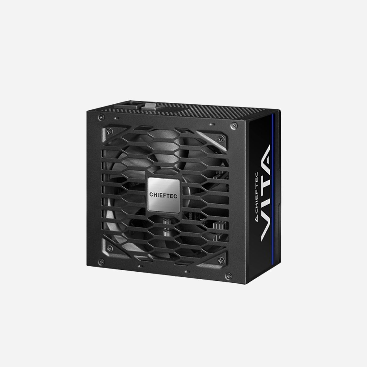 Alimentation Chieftec Vita BPX-750-S 750W 80+ Bronze ATX PS/2, Câbles 20+4 pin, SATA 450mm, PCIe 50cm, CPU 70cm, Refroidissement Actif - Chieftec Vita Netzteil 750W 80+Bronze retail - PC-/Server Netzteil - 12,5 min. Puissance totale: 750 W, Tension d'entrée AC: 100 - 240 V. Connecteur de la carte mère: 20+4 pin ATX, Longueur de câble d'alimentation de carte-mère: 65 cm, Longueur du câble d'alimentation SATA: 450 mm. Utilité: PC/serveur, Facteur de forme de l'unité d'alimentation: PS/2, Certification 80 PLUS: 80 PLUS Bronze. Type de refroidissement: Actif. Poids: 1,9 kg
