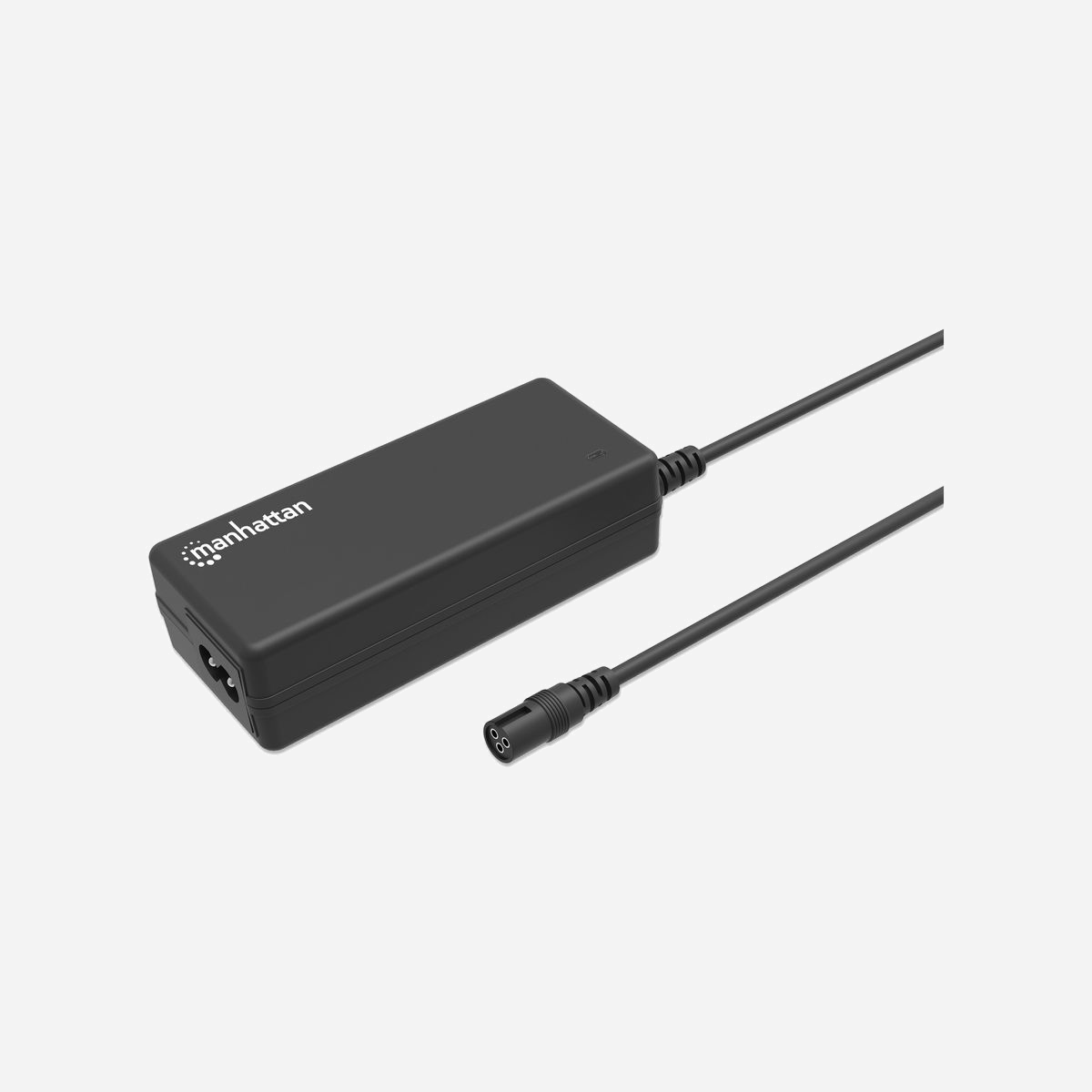 Manhattan 180962 Alimentation Intérieure 65W 110-240V pour Ordinateur Portable, Protections Surtension/Surintensité/Surchauffe/Court-circuit, Câble 2.7m - Manhattan 180962. Utilité: Ordinateur portable, Type d'alimentation d'énergie: Intérieure, Tension d'entrée: 110 - 240 V. Couleur du produit: Noir, Matériau du boîtier/corps: Plastique. Certificats de conformité: CE, ETL, REACH, RoHS, UKCA. Longueur de câble: 2,7 m, Largeur: 110 mm, Profondeur: 48 mm. Largeur du colis: 185 mm, Profondeur du colis: 50 mm, Hauteur du colis: 145 mm