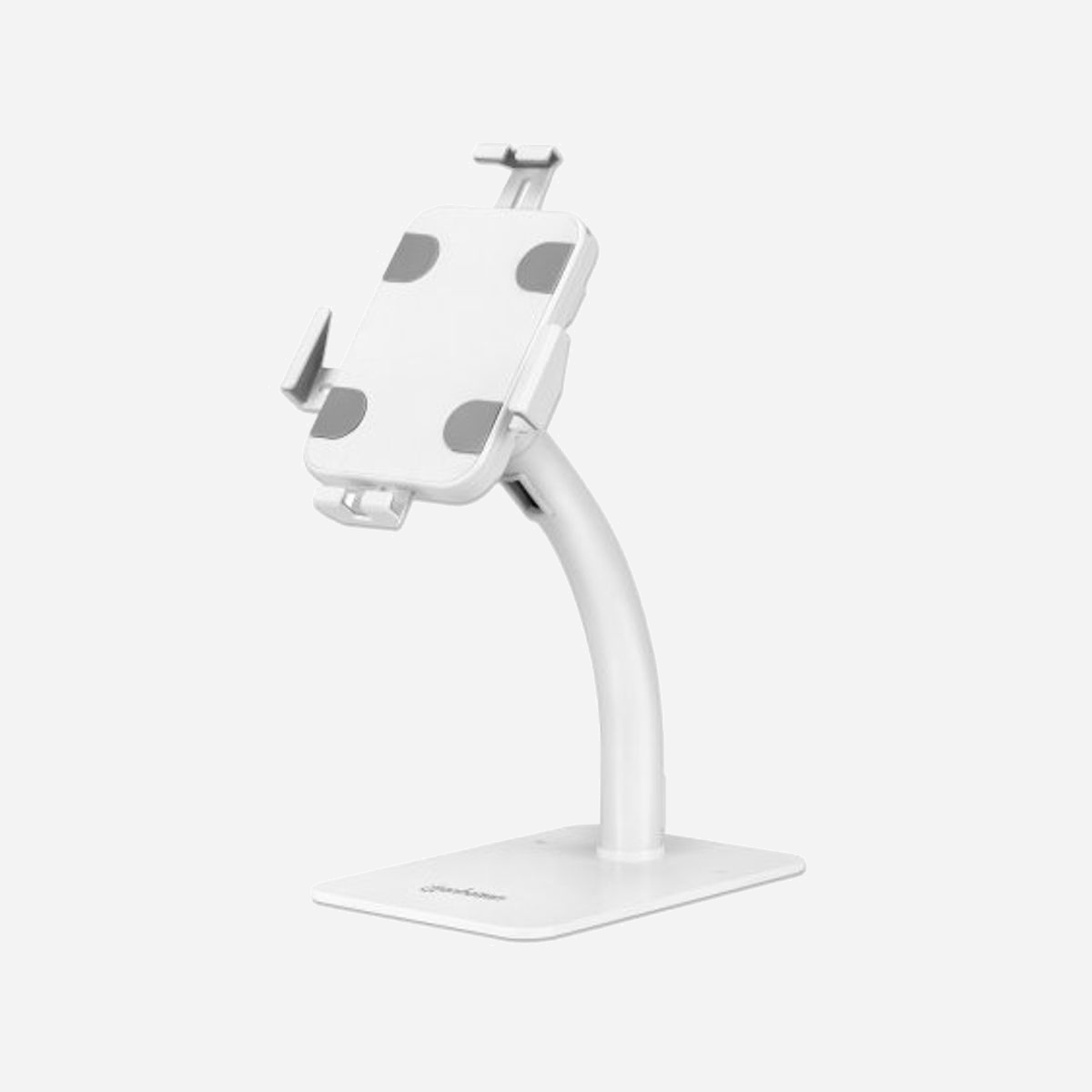 Manhattan 406352 Support Tablette/UMPC 7.9"-11" Blanc, Rotation 360°, Inclinaison 20°- -110°, Longueur Ajustable 129-181mm, Plastique/Acier, 2.4kg - Manhattan 406352. Type d'appareil mobile: Tablette / UMPC, Usage adapté: Intérieure, Couleur du produit: Blanc
