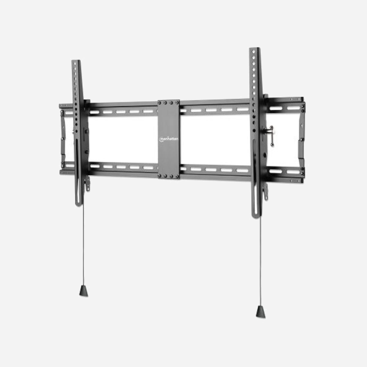 Manhattan Support TV Mural 462020 : 43"-100", VESA 200x200-800x400, Charge Max 70kg, Inclinaison 3°/-12°, Acier, Noir, 890x49x431mm - Manhattan 462020. Capacité de charge maximale: 70 kg, Taille minimale de l'écran: 109,2 cm (43"), Taille maximale de l’écran: 2,54 m (100"), Compatibilité interface de montage (min): 200 x 200 mm, Compatibilité interface de montage (max): 800 x 400 mm. Angle d'inclinaison: 3 - -12°. Couleur du produit: Noir
