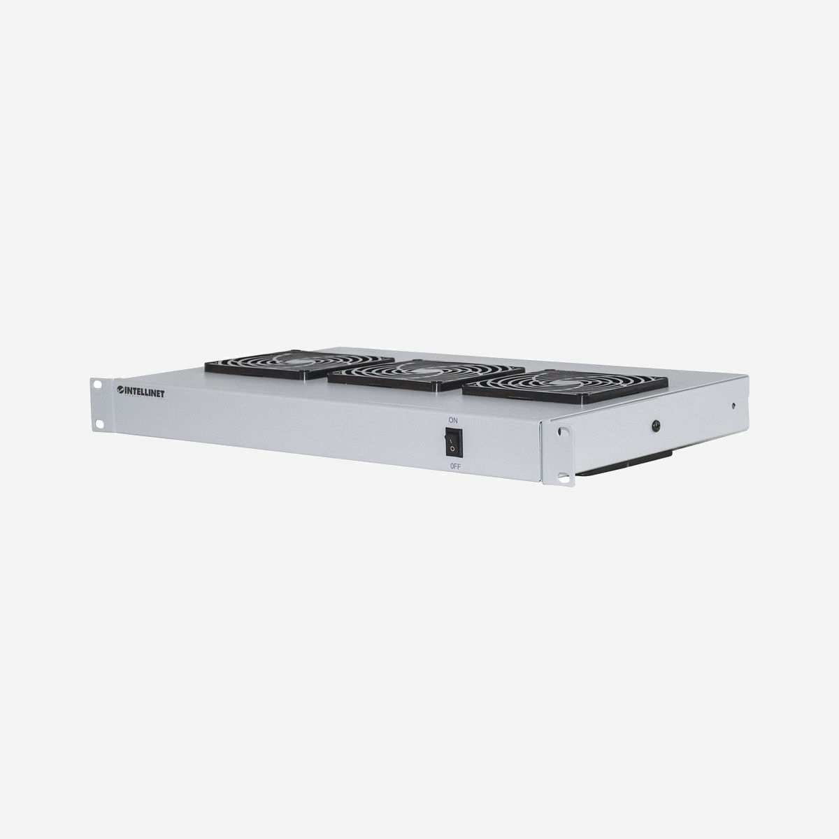 Intellinet 712378 - Plateau Ventilation Rack 19" Gris 3 Ventilateurs - Alimentation 220-240V 50/60Hz - Flux d'Air 195.4 m³/h - Épaisseur 1.5mm - Intellinet 712378. Type: Plateau ventilation, Couleur du produit: Gris, Nombre de ventilateurs: 3 ventilateur(s). Source d'alimentation: Secteur, Tension d'entrée: 220 - 240 V, Fréquence d'entrée AC: 50 - 60 Hz. Épaisseur du matériel: 1,5 mm, Poids: 3 kg
