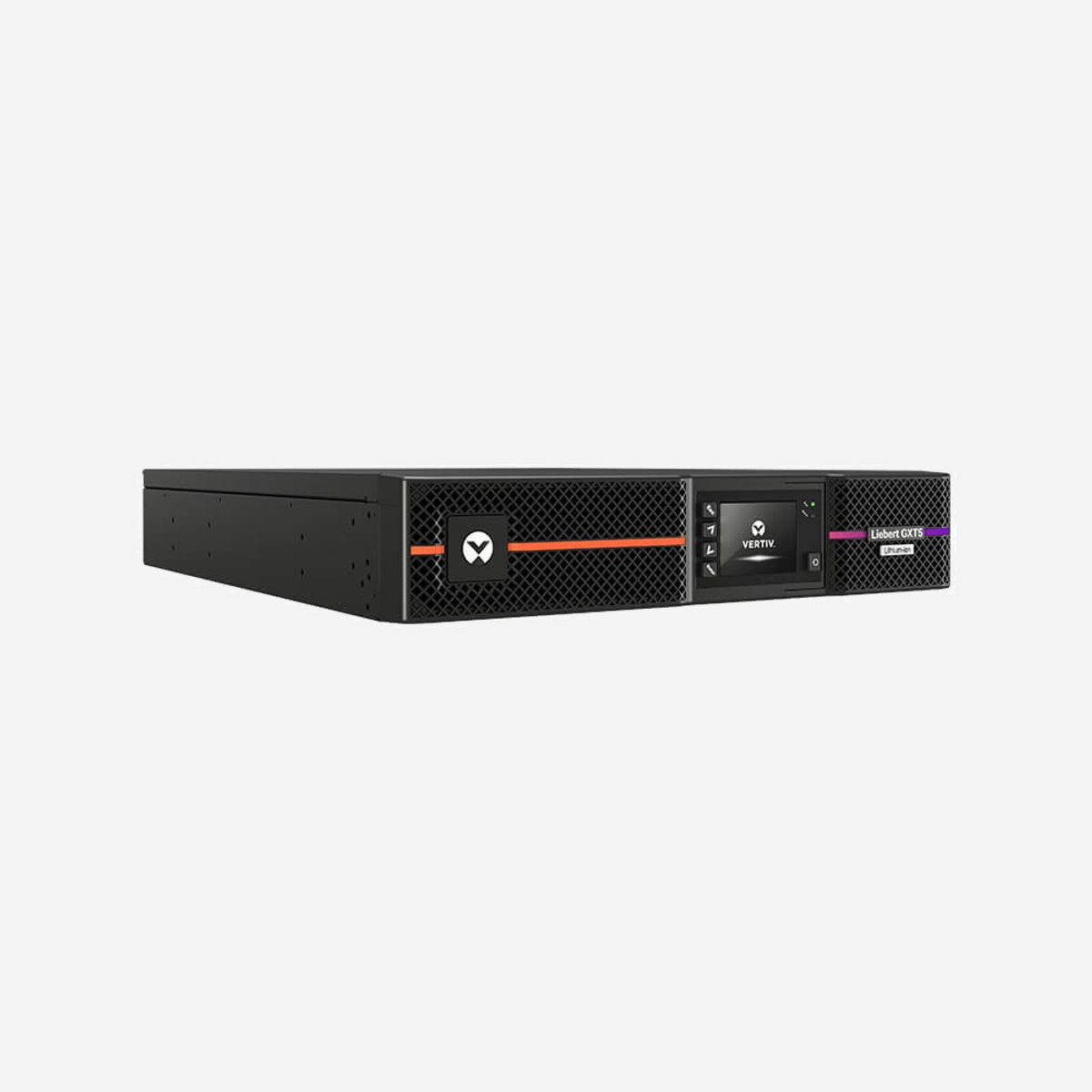 Vertiv Liebert GXT5LI-3000IRT2UXL : Onduleur Online Lithium-ion 3kVA/2.7kW, 230V, Format Rack/Tour 2U, Double Conversion, Sinusoïdale pure - L’onduleur Vertiv Liebert GXT5 Lithium-ion protège les applications IT critiques contre les pannes et diverses perturbations électriques. Cet onduleur online offre le plus haut niveau de conditionnement de l’alimentation et d’autonomie batterie dans les salles serveurs, les armoires réseau et autres sites IT Edge ou distribués. Les batteries Lithium-ion nécessitent moins de remplacements et durent jusqu’à 3 fois plus longtemps que les batteries VRLA traditionnelles, ce qui réduit les coûts de maintenance, de main-d’œuvre et de remplacement (permettant d’obtenir un TCO inférieur). Les batteries internes disposent d’une autonomie optimale (jusqu’à 14 minutes à pleine charge (selon le modèle) pour protéger les équipements critiques en cas de panne de courant imprévue. Elles offrent de meilleures performances à des températures plus élevées, supportent jusqu’à 10 fois plus de cycles de décharge et offrent des temps de recharge plus rapides en comparaison des batteries VRLA. Les batteries remplaçables à chaud par l’utilisateur peuvent augmenter la durée de vie utile de l’onduleur en vous permettant de les remplacer facilement si nécessaire, sans interrompre l’alimentation des équipements connectés. <br><br>L’onduleur online Vertiv Liebert GXT5 Lithium-ion protège les applications IT critiques contre les pannes et diverses perturbations électriques. Il offre le plus haut niveau de conditionnement d’alimentation et d’autonomie batterie dans les salles serveurs, les armoires réseau et autres sites IT Edge ou distribués. Les batteries Lithium-ion nécessitent moins de remplacements et durent jusqu’à 3 fois plus longtemps que les batteries VRLA, ce qui réduit les coûts de maintenance, de main-d’œuvre et de remplacement (TCO inférieur). Les batteries remplaçables à chaud par l’utilisateur augmentent la durée de vie utile de l’onduleur.<br><br><br><br>