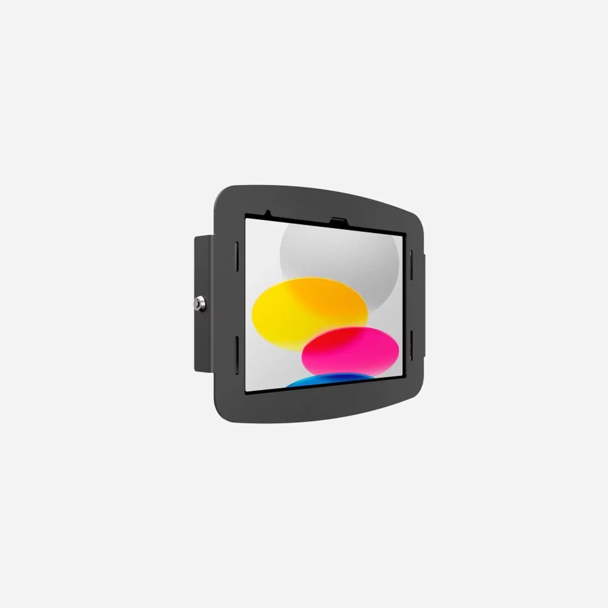 Compulocks 209IPDSB Support Antivol Tablette Apple iPad 10.9" Noir Aluminium, Rotation 360°, VESA 100x100mm, avec Clé, Gestion Câbles - Compulocks 209IPDSB. Taille maximale de l’écran: 27,7 cm (10.9"), Compatibilité de marque: Apple, Compatibilité: iPad. Largeur: 309,6 mm, Hauteur: 232,2 mm, Poids: 907 g. Quantité: 1 pièce(s)