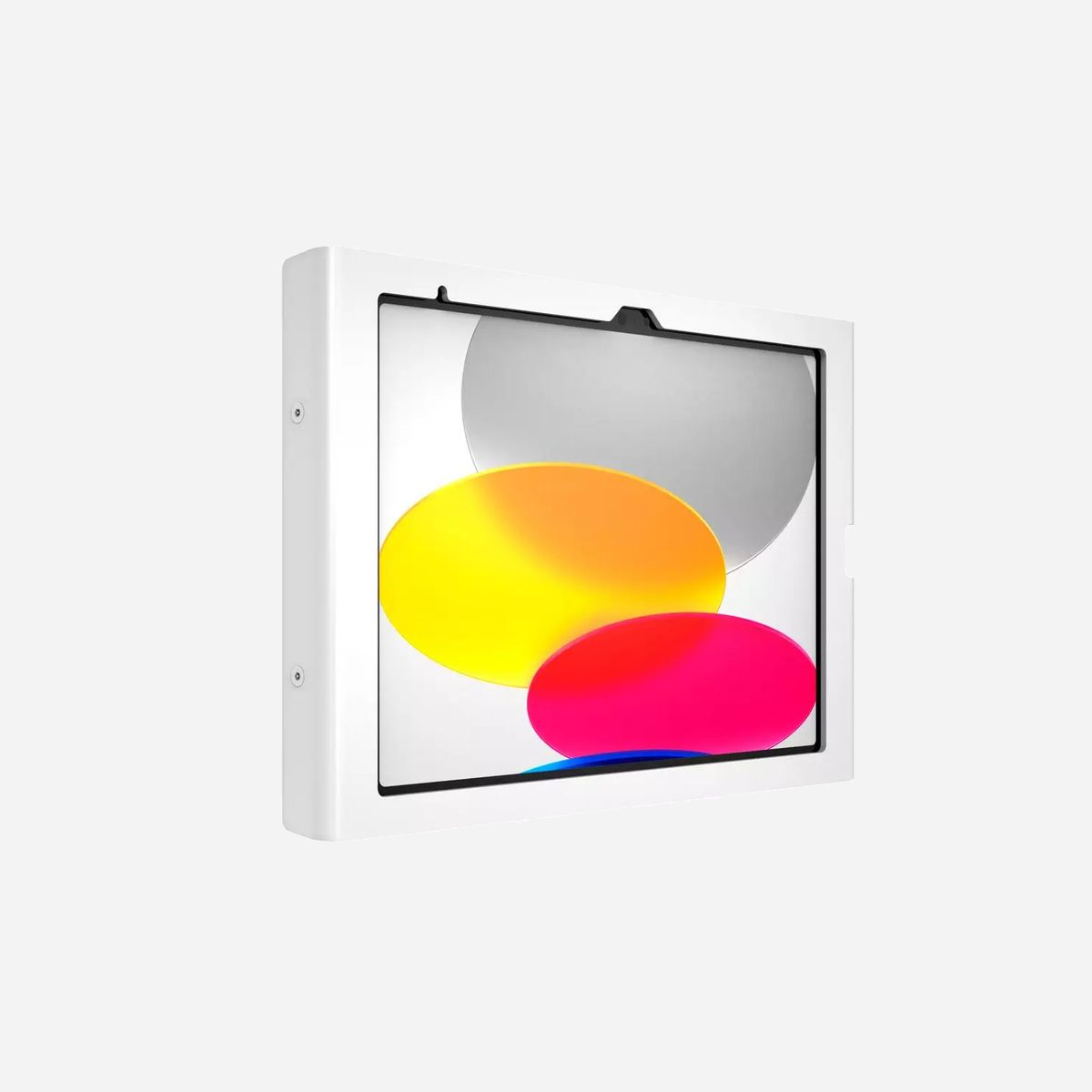 Compulocks Support Antivol Tablette 10.9" Blanc - Réf. 209SWLW - Compatibilité iPad (10th gen.) 2022 - VESA 75/100 - Aluminium/Acier - Compulocks 209SWLW. Taille maximale de l’écran: 27,7 cm (10.9"), Compatibilité de marque: Apple, Compatibilité: iPad (10th gen.) 2022, A2757, A2777. Largeur: 279,1 mm, Profondeur: 21,5 mm, Hauteur: 191 mm. Quantité: 1 pièce(s)