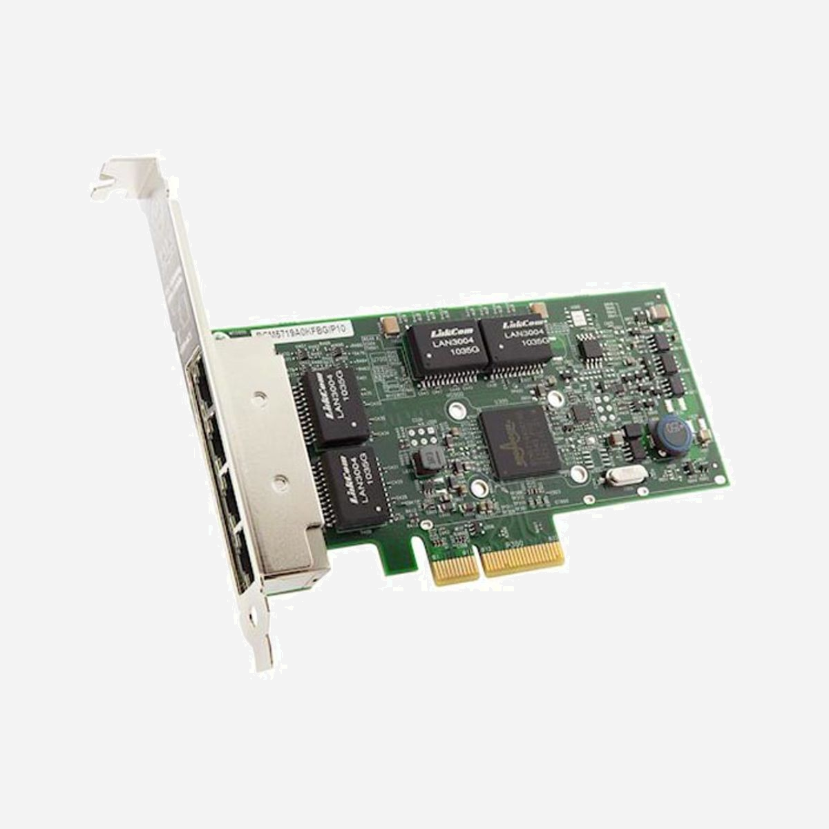 Lenovo ThinkSystem Broadcom 5719 Adaptateur Ethernet Interne 1000 Mbit/s, 4 ports RJ-45, Interface PCI Express, 132x19x65mm, pour Serveur/Station de Travail - Lenovo ThinkSystem Broadcom 5719. Interne. Technologie de connectivité: Avec fil, Interface de l'hôte: PCI Express, Interface: Ethernet. Débit de transfert des données maximum: 1000 Mbit/s