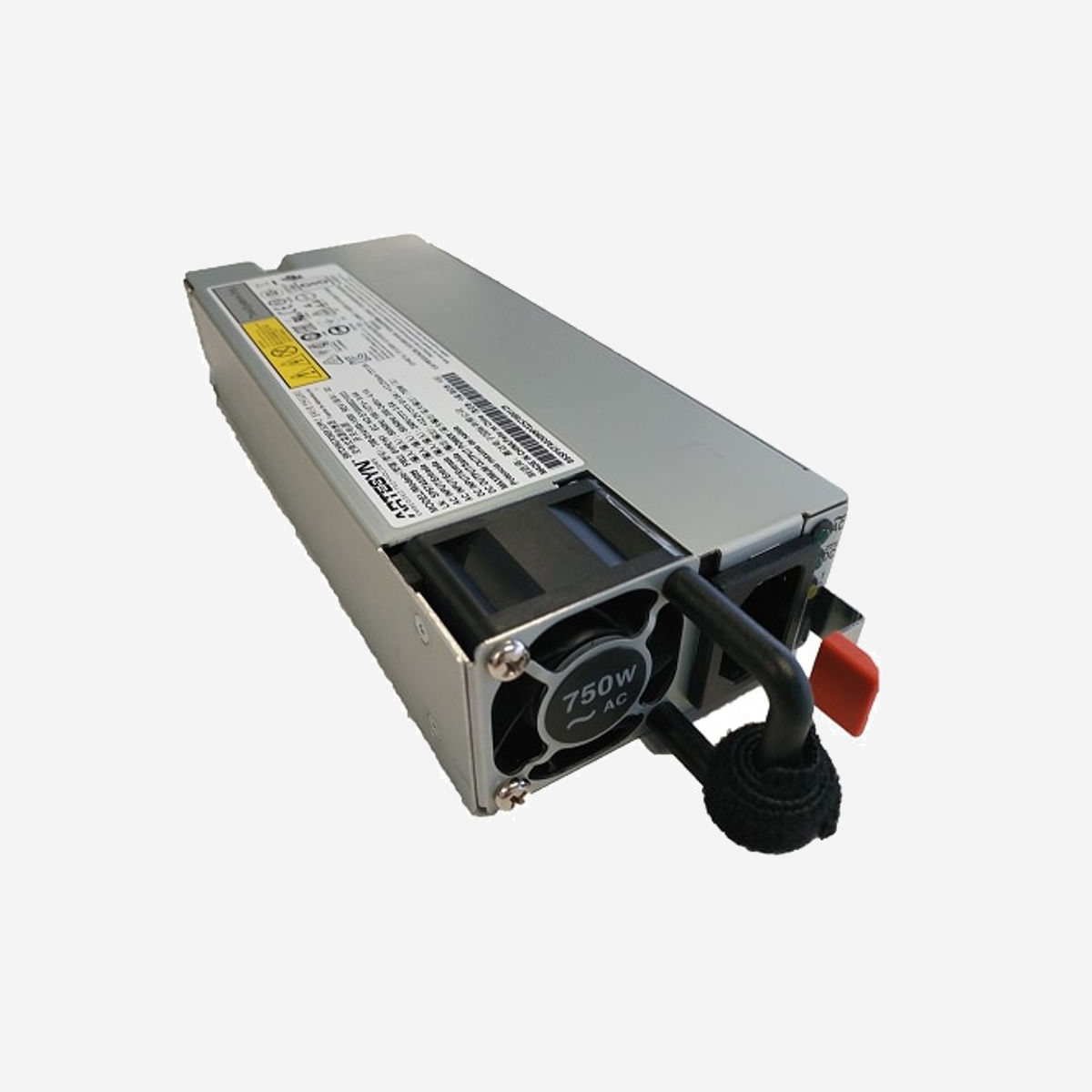 Alimentation Serveur Lenovo 4P57A82020 750W 230V 80 PLUS Titanium Refroidissement Actif Noir/Métallique - Lenovo 4P57A82020. Puissance totale: 750 W, Tension d'entrée AC: 230 V. Utilité: Serveur, Certification 80 PLUS: 80 PLUS Titanium. Couleur du produit: Noir, Métallique, Type de refroidissement: Actif
