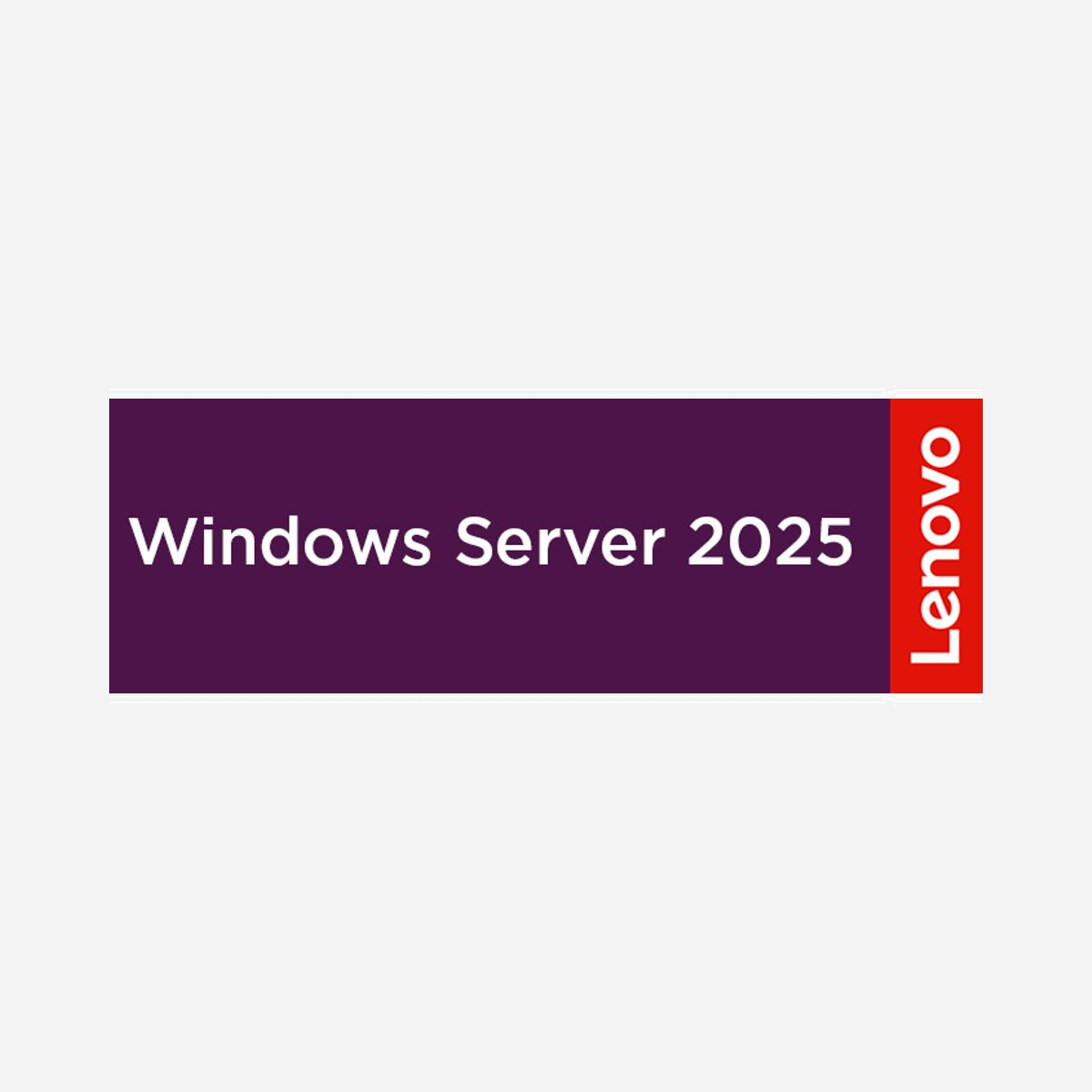 Lenovo Windows Server 2025 Licence d'accès client (CAL) - Licence logicielle - Version 2025 - Architecture 64 bits - Référence 7S1S003BWW - Lenovo Windows Server 2025. Type de licenses: Licence d'accès client, Type de logiciel: Licence