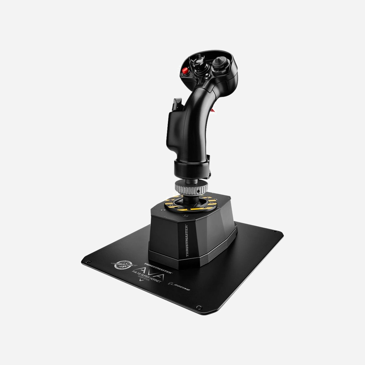 Thrustmaster AVA F/A-18 Super Hornet - Manche à air USB PC - 19 Boutons Programmables - 2 Axes - Compatible DCS, Xplane, Microsoft Flight Simulator - Thrustmaster AVA F/A-18 Super Hornet. Type d'appareil: Manche à air, Plates-formes de jeux prises en charge: PC. Technologie de connectivité: Avec fil, Interface de l'appareil: USB, Connecteur USB: USB Type-C. Couleur du produit: Noir, Compatibilité: DCS, Xplane 11 & 12, Microsoft Flight Simulator 2020, Star Citizen, Elite Dangerous, War Thunder. Source d'alimentation: Cable. Largeur: 128 mm, Profondeur: 170 mm, Hauteur: 341 mm