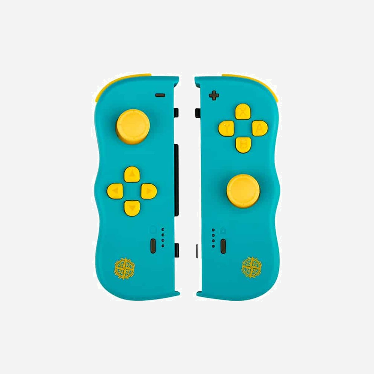 Lexip Adventure TwinPads JVASWI00101 - Manettes Nintendo Switch Bluetooth 4.0, Gyroscope, Vibration, Batterie 300mAh, Autonomie 6h, Câble USB-C - Les TwinPads vous permettent de jouer à la console Nintendo Switch.<br>Ils disposent d’un système de détection de mouvement et d’un système de vibration pour que les sessions de jeu soient les plus immersives possibles.<br>Ils s’insèrent facilement de chaque côté de la console et leur forme ergonomique assure une très bonne prise en main.