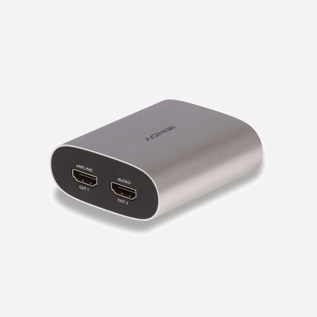 Lindy 38368 Convertisseur Audio HDMI 2.0b vers HDMI 2.0b Dual Output, 4K/60Hz, HDCP 2.2, Audio PCM 2.0/LPCM 5.1/7.1, 192kHz/24-bit - Lindy 38368. Connecteur USB: Micro-USB B. Largeur: 65 mm, Profondeur: 70 mm, Hauteur: 27 mm. Câbles inclus: USB Type-A vers Micro-USB Type-B, Largeur du colis: 65 mm, Profondeur du colis: 70 mm. Longueur du câble d'alimentation: 1 m