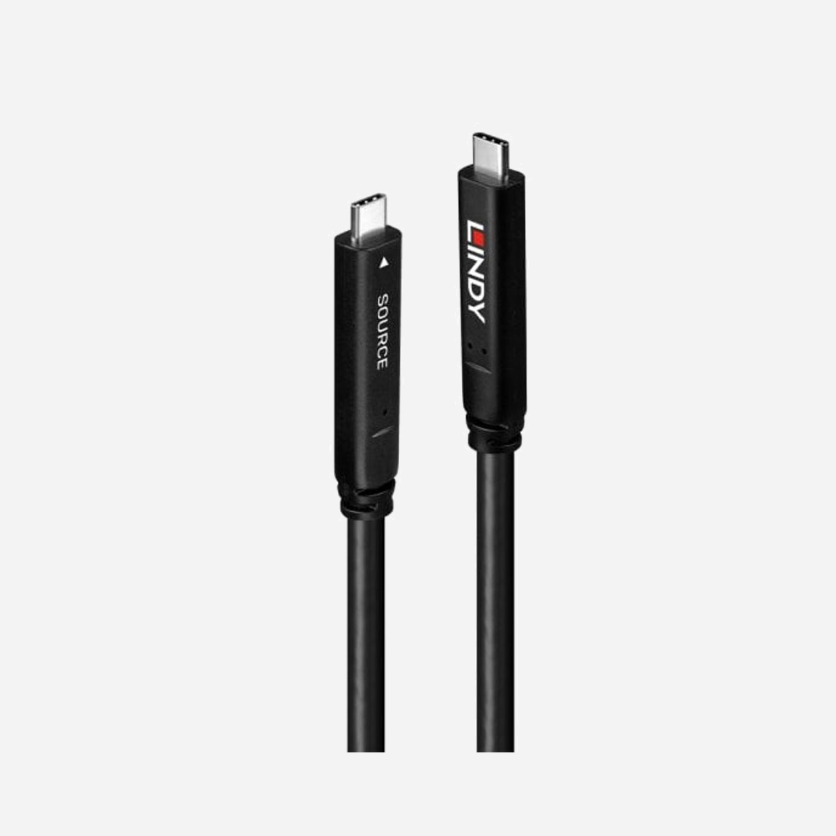 Lindy 43333 Câble USB-C vers USB-C 3.2 Gen 1 (3.1 Gen 1) 10m Noir, AWG21, Diamètre 6.5mm, Blindage Connecteur, PVC, Certifié CE/FCC/RoHS/REACH/CP65 - Lindy 43333. Longueur de câble: 10 m. Connecteur 1: USB C, Connecteur 2: USB C, Version USB: USB 3.2 Gen 1 (3.1 Gen 1), Couleur du produit: Noir