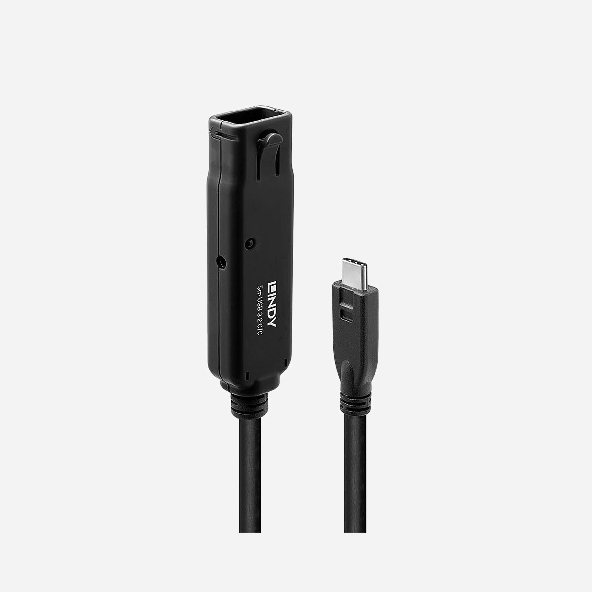 Lindy 43405 Câble USB-C vers USB-C 5m USB 3.2 Gen 2 (3.1 Gen 2) 10 Gbit/s, Contacts Nickel, AWG 24/26, PVC Noir - Lindy 43405. Longueur de câble: 5 m. Connecteur 1: USB C, Connecteur 2: USB C, Version USB: USB 3.2 Gen 2 (3.1 Gen 2), Taux de transfert de données maximal: 10 Gbit/s, Contacts du connecteur de placage: Nickel, Couleur du produit: Noir