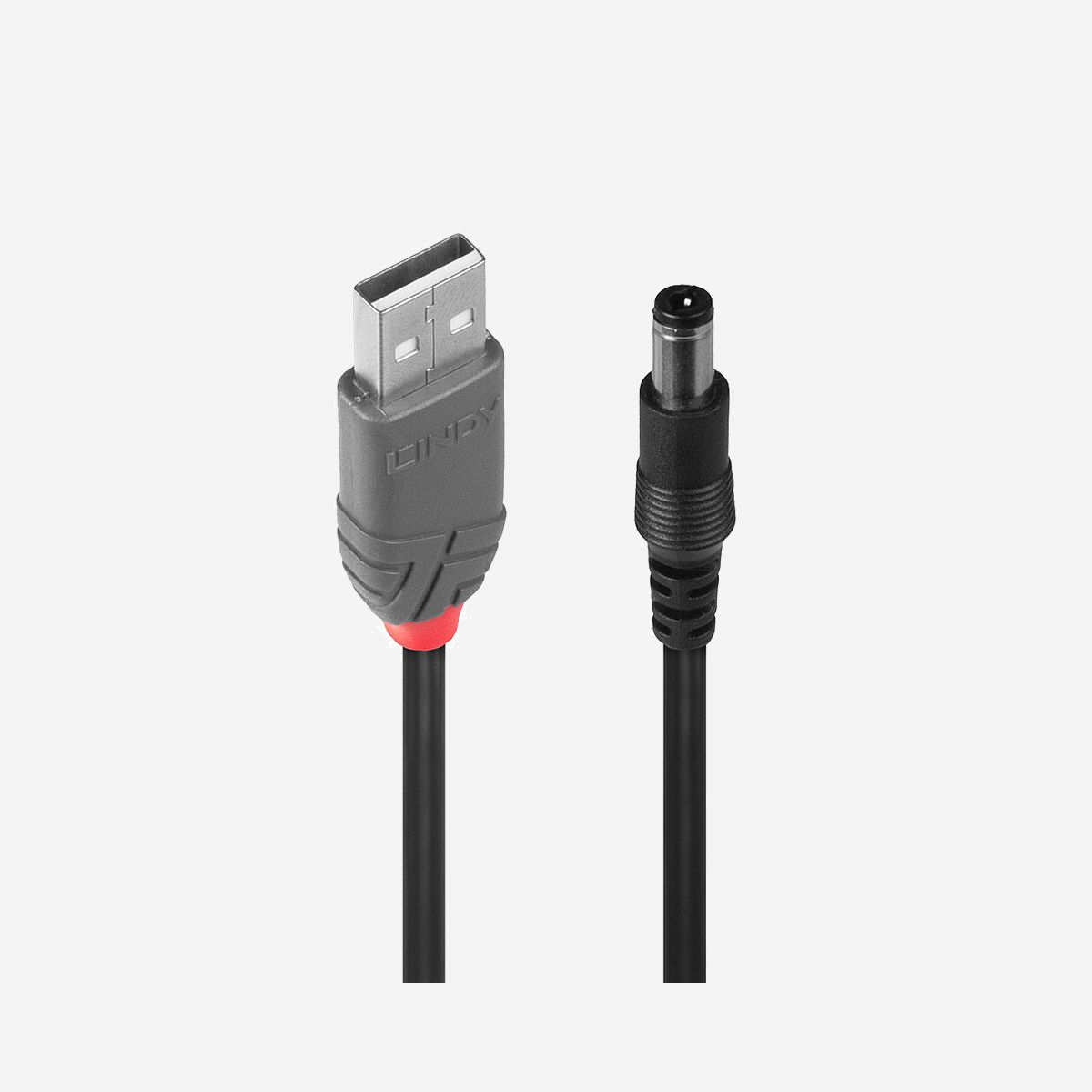 Lindy 70267 : Câble USB 2.0 A Mâle vers CC Mâle, 1.5m, Noir - Adaptateur pour Alimentation USB (max. 3A/5V) - Connectique Standard, Code SH 84733080 - Cet adaptateur peut être connecté sur une prise USB libre (max. 3A/5V) ou sur l'alimentation USB N° Art. 73350.