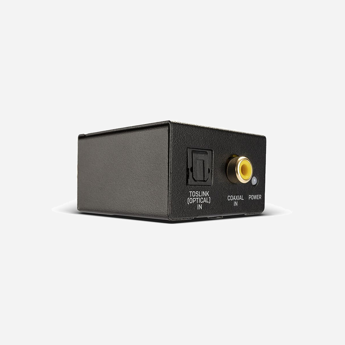 Lindy 70368 Convertisseur DAC Optique/Coaxial vers RCA Stéréo 24bit/96kHz, Entrées TosLink & Coaxial, Sortie Phono G/D, 51x41x26mm, 78g - Les ADC et DAC permettent une connectivité simple des équipements audio numériques ou analogiques aux entrées audio modernes ou anciennes.<br> <br>Le convertisseur DAC TosLink (optique) et Coaxial vers Phono de LINDY permet à l'utilisateur de convertir facilement les signaux audio numériques stéréo non compressés des entrées Coaxial et Toslink en une sortie audio stéréo analogique. Cet appareil offre une expérience audio de haute qualité avec la prise en charge d'une fréquence d'échantillonnage élevée allant jusqu'à 24 bits / 96 kHz, garantissant que le contenu peut être entendu exactement comme l'artiste et les ingénieurs du son l'ont prévu, avec plus de détails et de clarté.<br> <br>Avec des connexions d'entrée optiques et coaxiales numériques, qui peuvent être connectées individuellement ou consécutivement pour assurer une compatibilité transparente, et des sorties phono G/D, ce convertisseur audio est une solution parfaite pour connecter les lecteurs Blu-Ray et les consoles de jeux aux anciens amplificateurs audio, récepteurs ou systèmes de haut-parleurs à 2 canaux, sans perte de qualité audio pour une expérience audio à 2 canaux supérieure.<br> <br>Le design minimaliste et élégant du convertisseur permet de le dissimuler à l'abri des regards pour s'inscrire dans la tendance populaire des installations audiovisuelles discrètes, tandis que le commutateur de connexion numérique permettant de déterminer quelle entrée est active assure un minimum de tracas lors de l'installation ou de l'utilisation, ce qui est idéal pour les utilisateurs domestiques ou les installateurs audiovisuels professionnels.