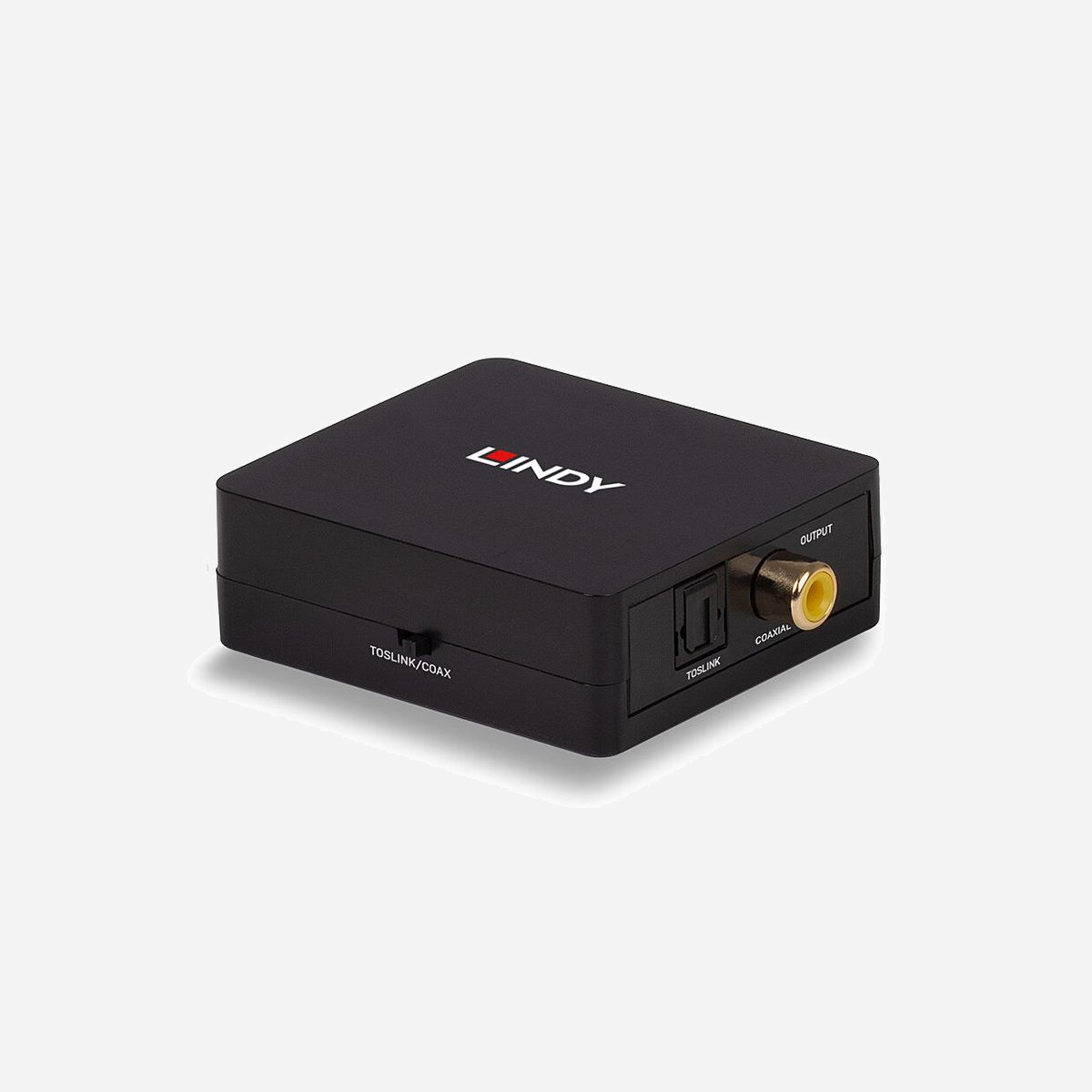 Convertisseur Audio Numérique Lindy 70457 Noir, Entrée/Sortie Optique & Coaxiale, 192kHz/24-bit, Rapport Signal/Bruit 142dB, 60.5x54x20.5mm, CE/FCC/RoHS/UKCA - Lindy 70457. Fréquences d'échantillonnage: 192kHz. Tension de fonctionnement: 5 V. Largeur: 60,5 mm, Profondeur: 54 mm, Hauteur: 20,5 mm. Largeur du colis: 133 mm, Profondeur du colis: 105 mm, Hauteur du colis: 24 mm