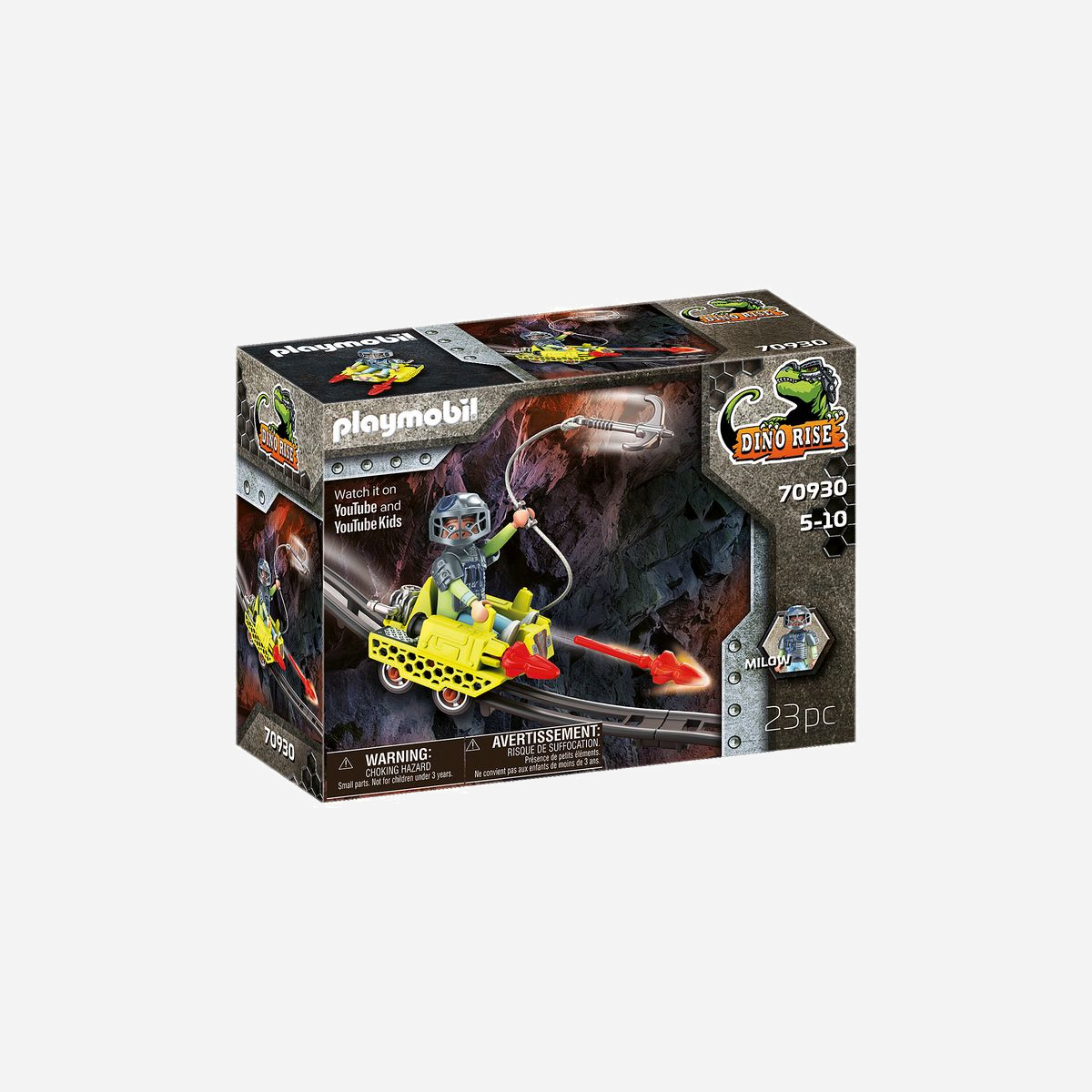 Playmobil 70930 Figurine d'Action/Aventure, Multicolore, 1 Figurine Peuple, 23 Pièces, 5-10 ans, 85x50x45mm, Avertissement -36 mois - Playmobil 70930. Type: Action/Aventure, Age recommandé (min): 5 an(s), Age recommandé (max): 10 an(s), Couleur du produit: Multicolore