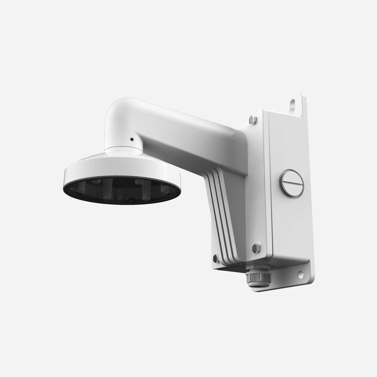 LevelOne CAS-7316 - Support Universel en Aluminium pour Caméra de Sécurité - Diamètre 13.6cm - Largeur 243mm - Profondeur 290mm - Compatible FCS-3085 - LevelOne CAS-7316. Type: Support, Installation prise en charge: Universel, Couleur du produit: Aluminium. Diamètre: 13,6 cm, Largeur: 243 mm, Profondeur: 290 mm. Largeur du colis: 250 mm, Profondeur du colis: 295 mm, Hauteur du colis: 140 mm. Largeur du casier principal (externe): 658 mm, Longueur du casier principal (externe): 448 mm, Hauteur du casier principal (externe): 345 mm