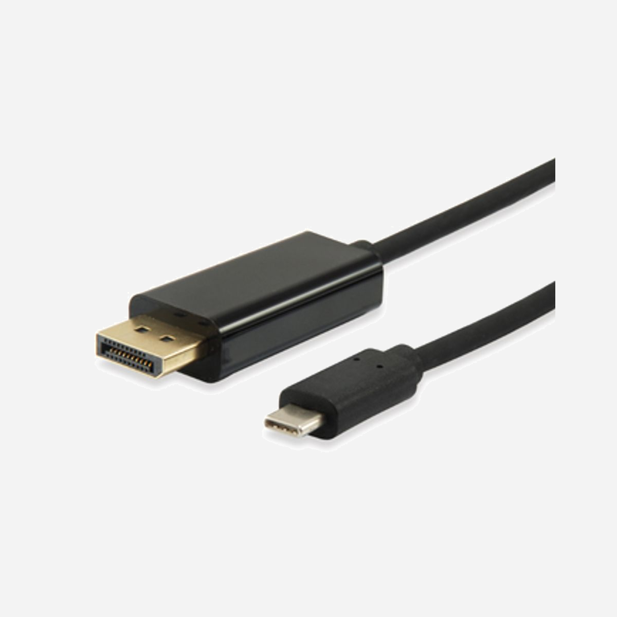 Equip Câble USB-C vers DisplayPort M/M 1.8m - Résolution 4096x2160 pixels - Connecteurs mâles - Noir - Conforme Plug and Play - Le câble adaptateur equip® USB-C vers DisplayPort offre une solution pratique pour connecter directement votre appareil DisplayPort sur USB-C™ à votre moniteur ou projecteur DisplayPort. <br>
