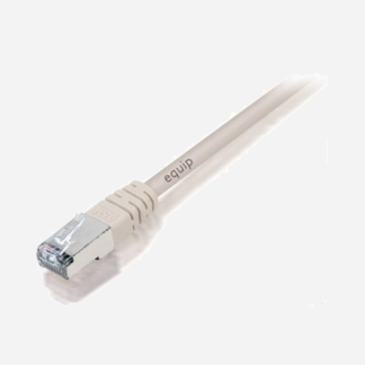 Equip 705412 Câble Réseau 3m Cat5e SF/UTP (S-FTP) RJ-45 Mâle/Mâle Contacts Or Beige, AWG26 100MHz, PVC, ISO/IEC 11801 RoHS - Equip 705412. Longueur de câble: 3 m, Câble standard: Cat5e, Blindage du câble: SF/UTP (S-FTP), Connecteur 1: RJ-45, Connecteur 2: RJ-45, Contacts du connecteur de placage: Or, Couleur du produit: Beige