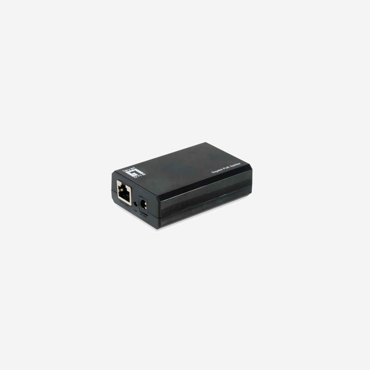 LevelOne POS-5000 Séparateur Voix/Données PoE, 1x RJ45 In/Out, 12/24V DC, 60W, Standards IEEE 802.3af/at/bt, 10/100/1000Base-T(X), Noir - LevelOne POS-5000. Standards réseau: IEEE 802.3af, IEEE 802.3at, IEEE 802.3bt, Technologie de cablâge: 10/100/1000Base-T(X), Couleur du produit: Noir. Largeur: 53 mm, Profondeur: 24 mm, Hauteur: 80 mm. Câbles inclus: CC, LAN (RJ-45). Largeur du colis: 125 mm, Profondeur du colis: 55 mm, Hauteur du colis: 125 mm. Sortie CC en volts: 12V, 24V, Puissance de sortie: 60 W