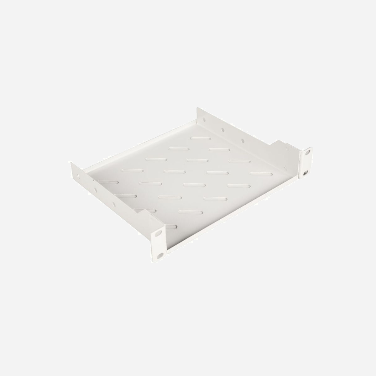 Étagère Equip EZFS-10-1-20-G 1U pour rack 10" (25.4cm), 255x200mm, Gris clair, Profondeur 200mm, Acier 1mm, Charge maximale à déterminer - Equip EZFS-10-1-20-G. Type: Étagère, Couleur du produit: Gris clair, Capacité du rack: 1U. Taille (impériale): 25,4 cm (10"), Largeur: 255 mm, Profondeur: 200 mm. Largeur du colis: 285 mm, Profondeur du colis: 210 mm, Hauteur du colis: 55 mm. Casier principal (externe) par palette: 16 pièce(s), Couches par palette: 4 pièce(s), Produits par palette: 704 pièce(s)