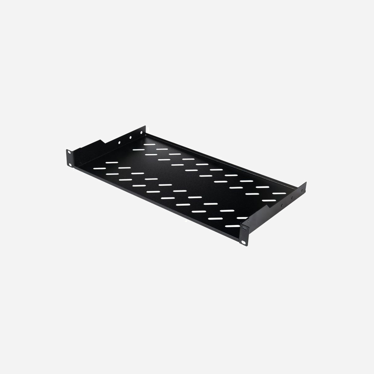 Étagère Rack 19" Equip EZFS-19-1-40-B 1U, Noir, 485x250mm, Profondeur 250mm, Acier 1mm, Charge Standard pour Serveurs et Équipements Réseau - Equip EZFS-19-1-40-B. Type: Étagère, Couleur du produit: Noir, Capacité du rack: 1U. Taille (impériale): 48,3 cm (19"), Largeur: 485 mm, Profondeur: 250 mm. Largeur du colis: 520 mm, Profondeur du colis: 280 mm, Hauteur du colis: 52 mm. Casier principal (externe) par palette: 16 pièce(s), Couches par palette: 4 pièce(s), Produits par palette: 288 pièce(s)