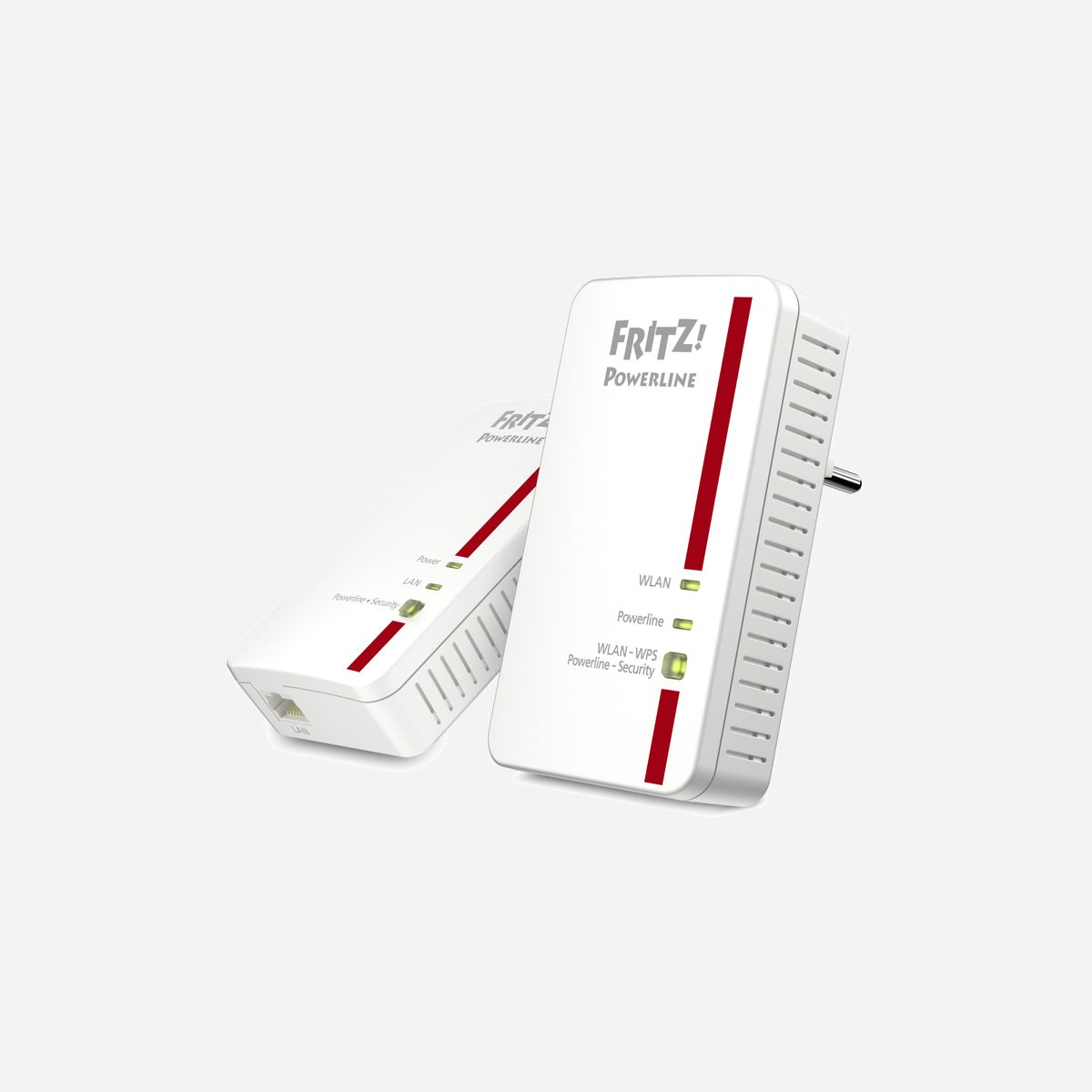 AVM FRITZ!Powerline 1240E WLAN Set : Adaptateur Powerline 1200 Mbit/s, Gigabit Ethernet, WiFi 4 (802.11n), 1x RJ45, HomePlug AV2, AES 128-bit, Blanc - FRITZ!Powerline 1240E WLAN Set. Débit de transfert des données maximum: 1200 Mbit/s, Standards réseau: IEEE 802.11a, IEEE 802.11b, IEEE 802.11g, IEEE 802.11i, IEEE 802.11n, Type d'interface LAN Ethernet: Gigabit Ethernet. Tension d'entrée AC: 230 V, Fréquence d'entrée AC: 50 Hz. Couleur du produit: Blanc. Prise en charge du système d'exploitation Windows: Windows 10 Education, Windows 10 Education x64, Windows 10 Enterprise, Windows 10 Enterprise x64,.... Largeur: 59 mm, Profondeur: 41 mm, Hauteur: 132 mm
