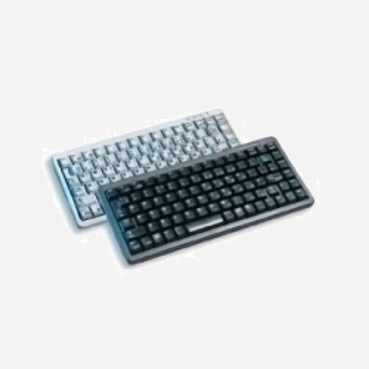 CHERRY G84-4100 Clavier USB + PS/2 Gris 86 Touches, Câble 1.75m, Dimensions 282x132x27mm, Certifications c-tick, UL, VCCI, CE, FCC, VDE, BSMI - CHERRY G84-4100, USB + PS/2. Technologie de connectivité: Avec fil, Interface de l'appareil: USB + PS/2, Nombre de touches du clavier: 86. Longueur de câble: 1,75 m. Couleur du produit: Gris