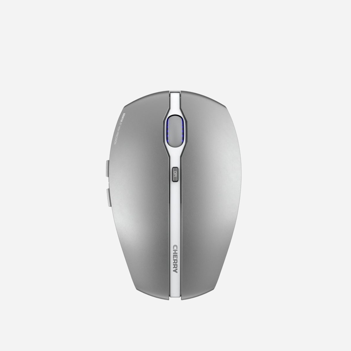 CHERRY GENTIX BT Souris Bluetooth 5.0 Ambidextre Optique 2000 DPI 7 Boutons Gris avec Piles AAA Windows macOS Android iOS ChromeOS - La souris CHERRY GENTIX BT est basée sur la souris GENTIX qui a déjà su faire ses preuves à d’innombrables reprises, et dispose en plus d’une fonction Bluetooth® confortable avec fonction multi-appareils.