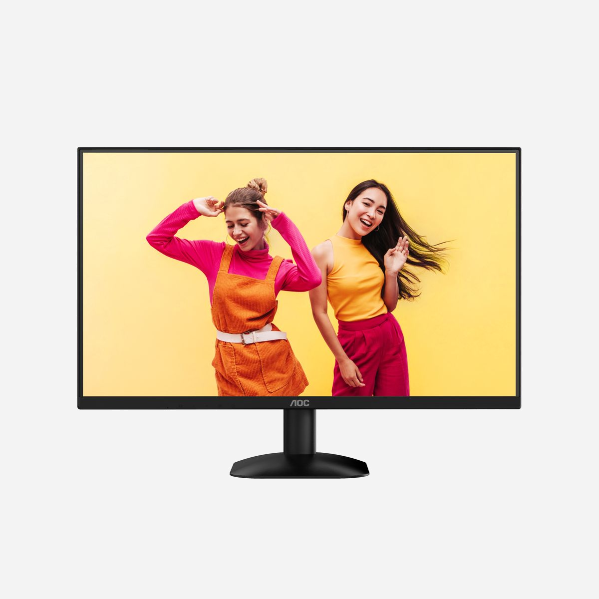 AOC 27B35HM - Écran 27" Full HD 1920x1080 120Hz Adaptive Sync MPRT 1ms Low Blue Light Flicker-Free Sans Bordures - <b>Écran Full HD 27" avec 120 Hz et synchronisation adaptative</b><br>L'AOC 27B35HM offre un écran Full HD de 27 pouces avec un taux de rafraîchissement de 120 Hz, un MPRT de 1 ms et Adaptive Sync pour des visuels fluides et réactifs. Bénéficiez d'un confort oculaire et d'une expérience visuelle immersive avec une faible lumière bleue, une technologie sans scintillement et une conception sans cadre sur 3 côtés.