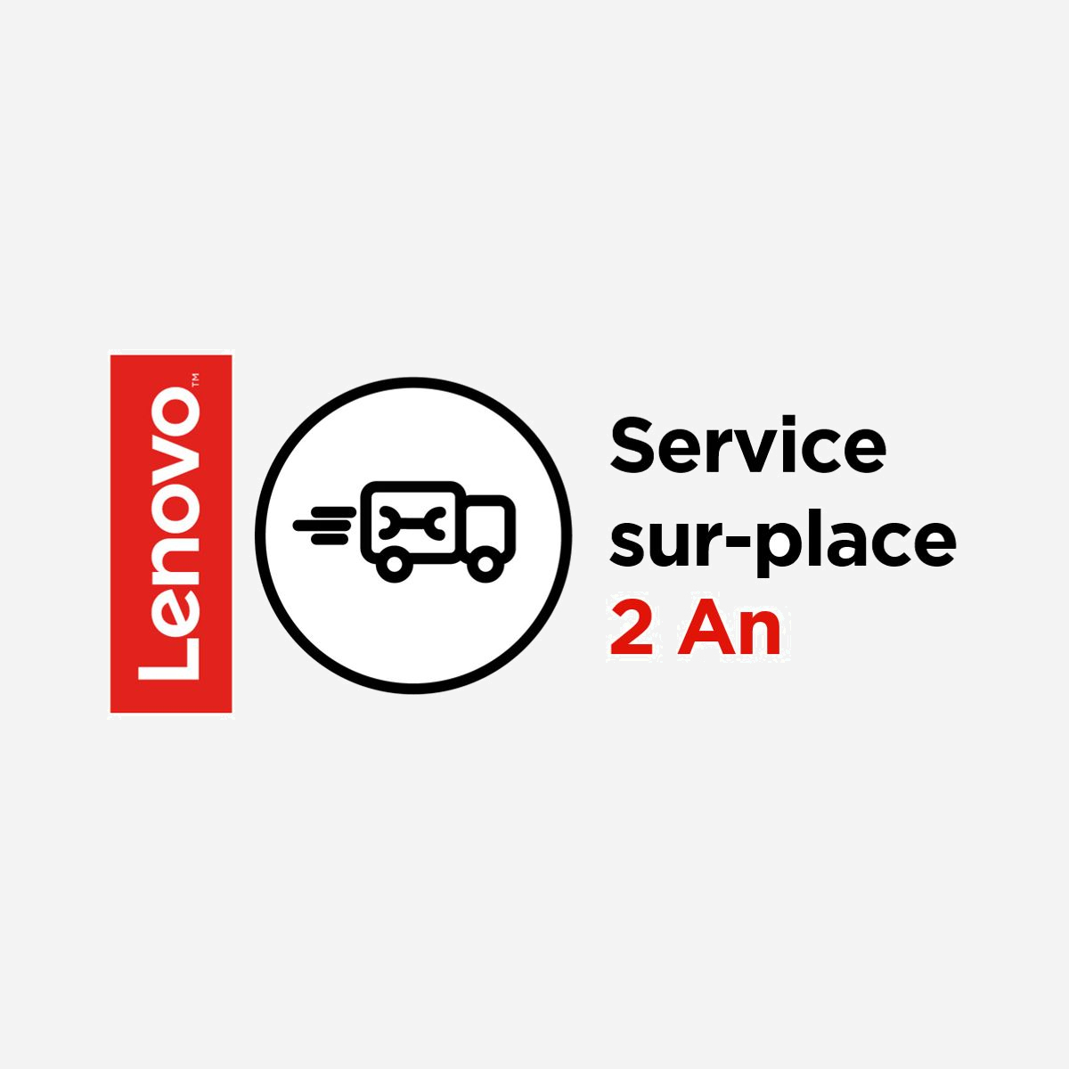 Lenovo - Extension Support Sur Site 2 Ans - Référence 5WS0E97258 - Service Pièces et Main d'Oeuvre - Intervention Technique à Domicile - <b>Comprend support sur site de 2 ans</b><br>Avec la formule Support sur site, si un problème ne peut pas être résolu à distance, un technicien se déplace et répare l’appareil sur site, vous évitant d’avoir à expédier les appareils. Si les réparations ne peuvent pas être effectuées sur place, Lenovo envoie l’appareil dans un centre de service local pour réparation ou remplacement, puis vous le retourne.<br><br><b>Pièces et main-d’œuvre</b><br>Lenovo prend en charge le remplacement des pièces et les frais de main-d’œuvre.<br><br><b>Assistance téléphonique de base</b><br>Des techniciens sont disponibles pour diagnostiquer à distance les problèmes matériels et les problèmes de base courants susceptibles de survenir pendant la période de garantie. Le support logiciel n’est pas couvert.<br><br><b>Réparations effectuées dans vos locaux</b><br>Grâce à la formule Lenovo Support sur site, votre PC n’a pas besoin d’être apporté ou expédié dans un centre de réparation. Ce sont les techniciens Lenovo qui viennent à vous. Une réparation plus rapide signifie que vous pouvez être opérationnel plus tôt!