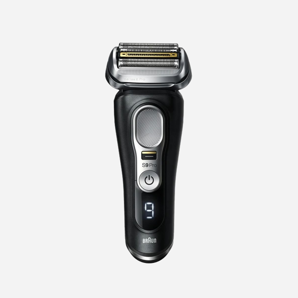 Braun Series 9 9460cc Rasoir Grille Noir - Batterie Lithium-Ion 60min, Lames Acier Inoxydable, Port USB, Station Nettoyage, Étui - Braun Series 9 9460cc. Système de rasage: Rasoir à grille, Couleur du produit: Noir, Matériau de la lame: Acier inoxydable. Source d'alimentation: Batterie, Technologie batterie: Lithium-Ion (Li-Ion), Durée de fonctionnement (min): 60 min. Quantité: 1 pièce(s)
